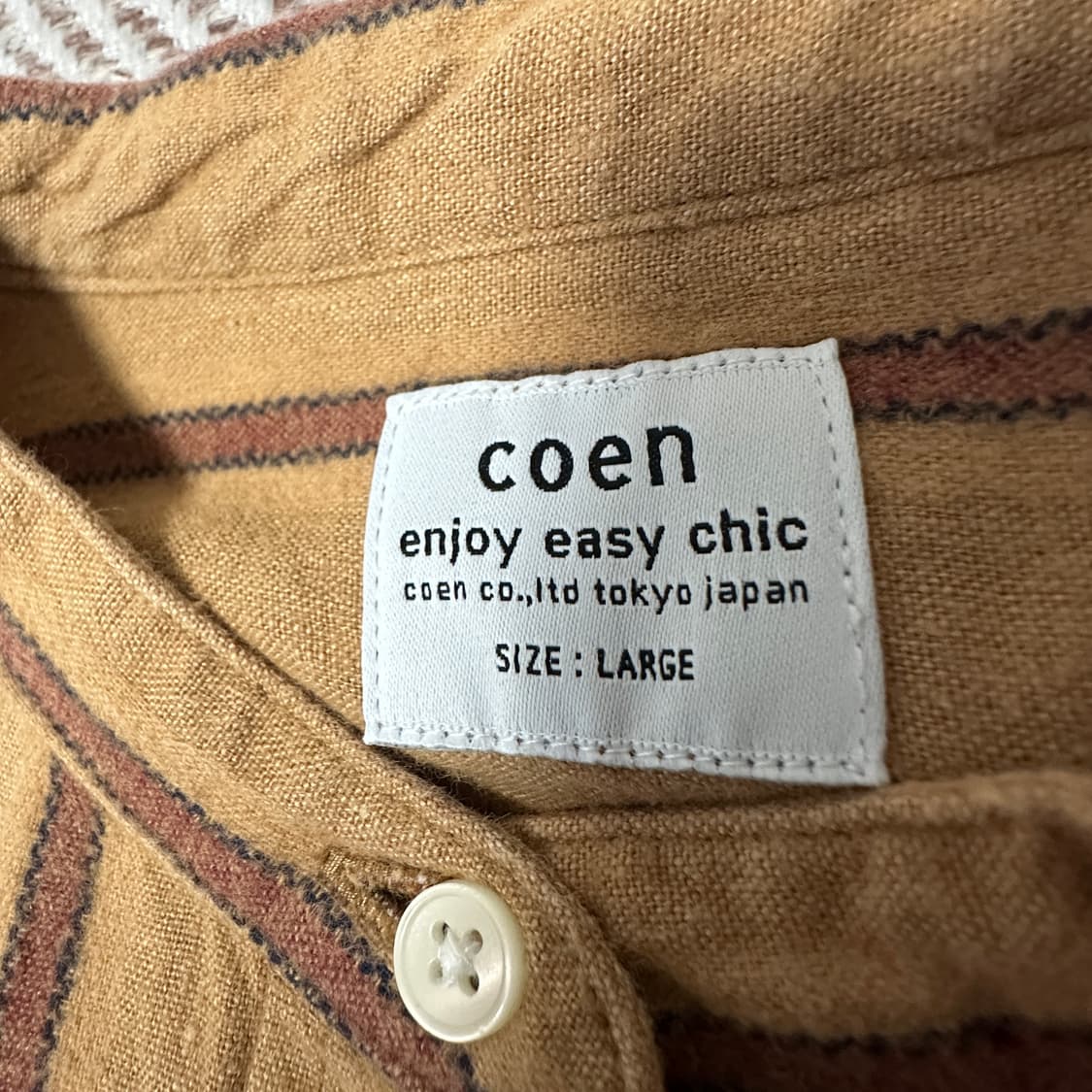 COEN japan shirt 상품이미지4