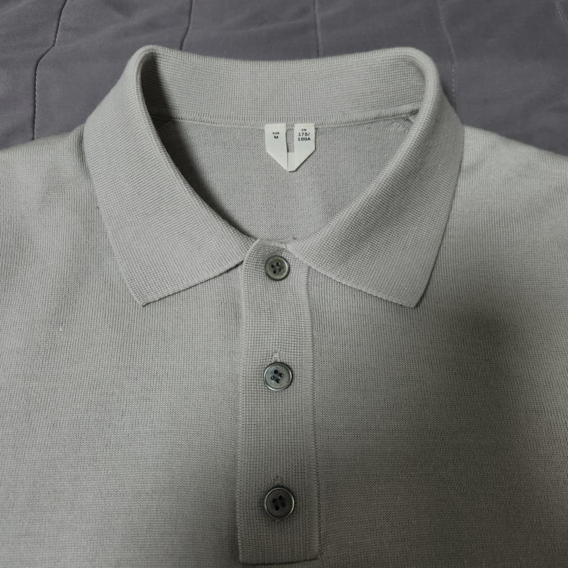 아르켓 메리노 폴로 니트 스웨터 M 베이지 / 긴팔티, 카라티, 폴로티 상품이미지3