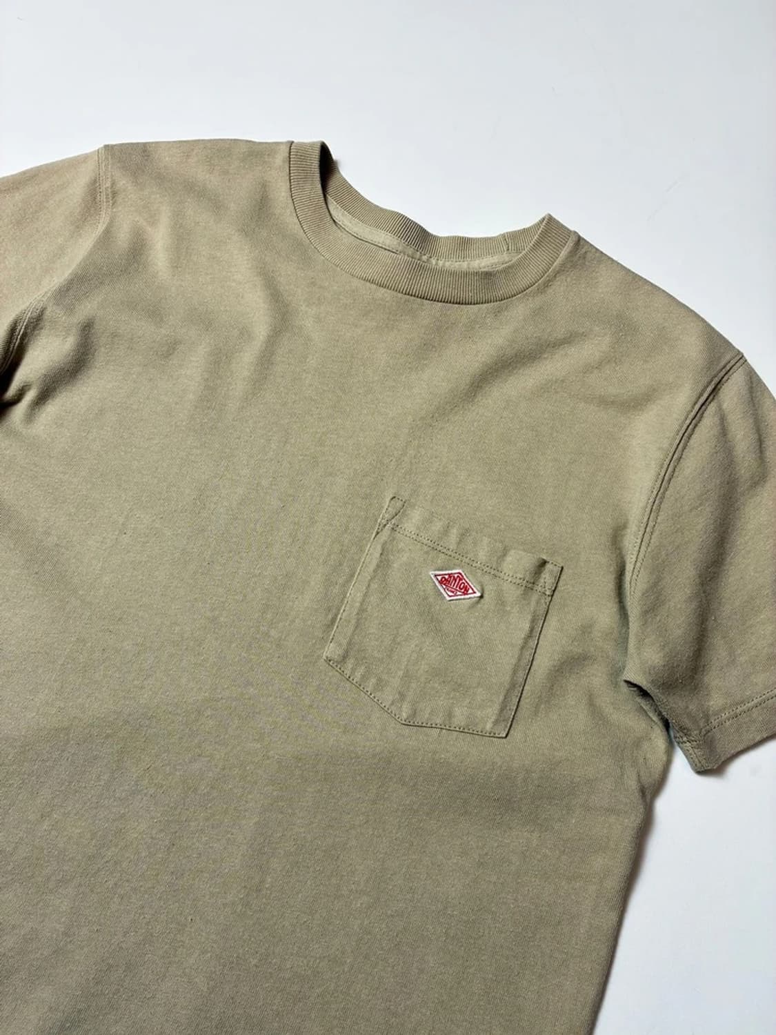 단톤 22ss 플레인 숏슬리브 포켓 티셔츠 PN9024 상품이미지2