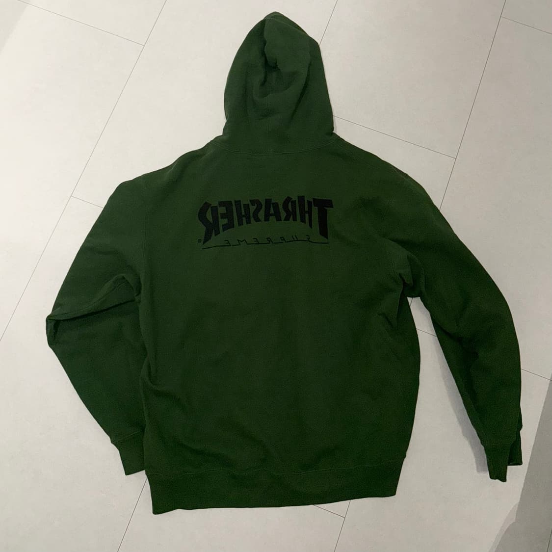 슈프림 트래셔 후드티 XL 상품이미지4