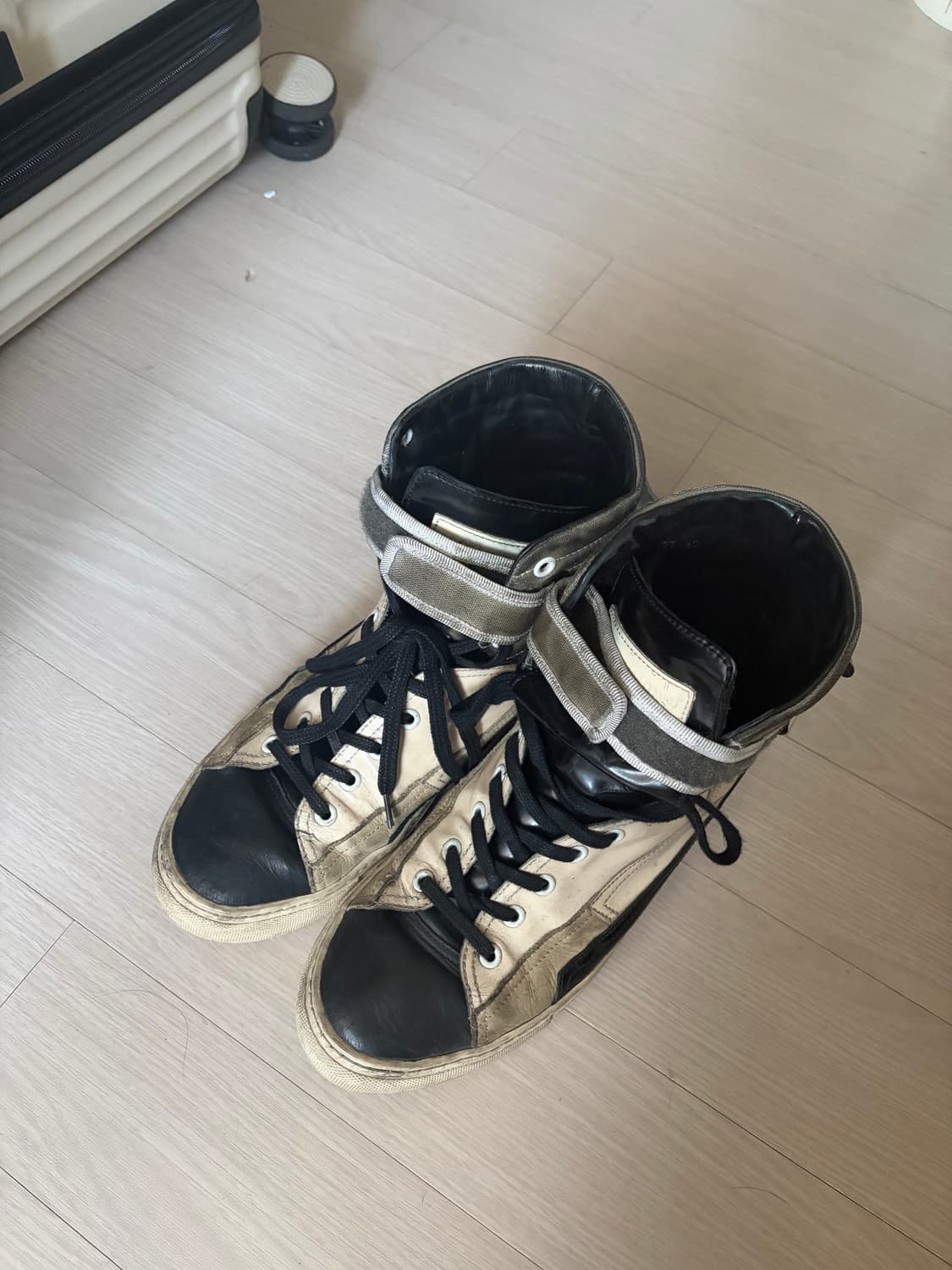 RAF SIMONS 백포켓 하이탑 스니커즈 상품이미지1