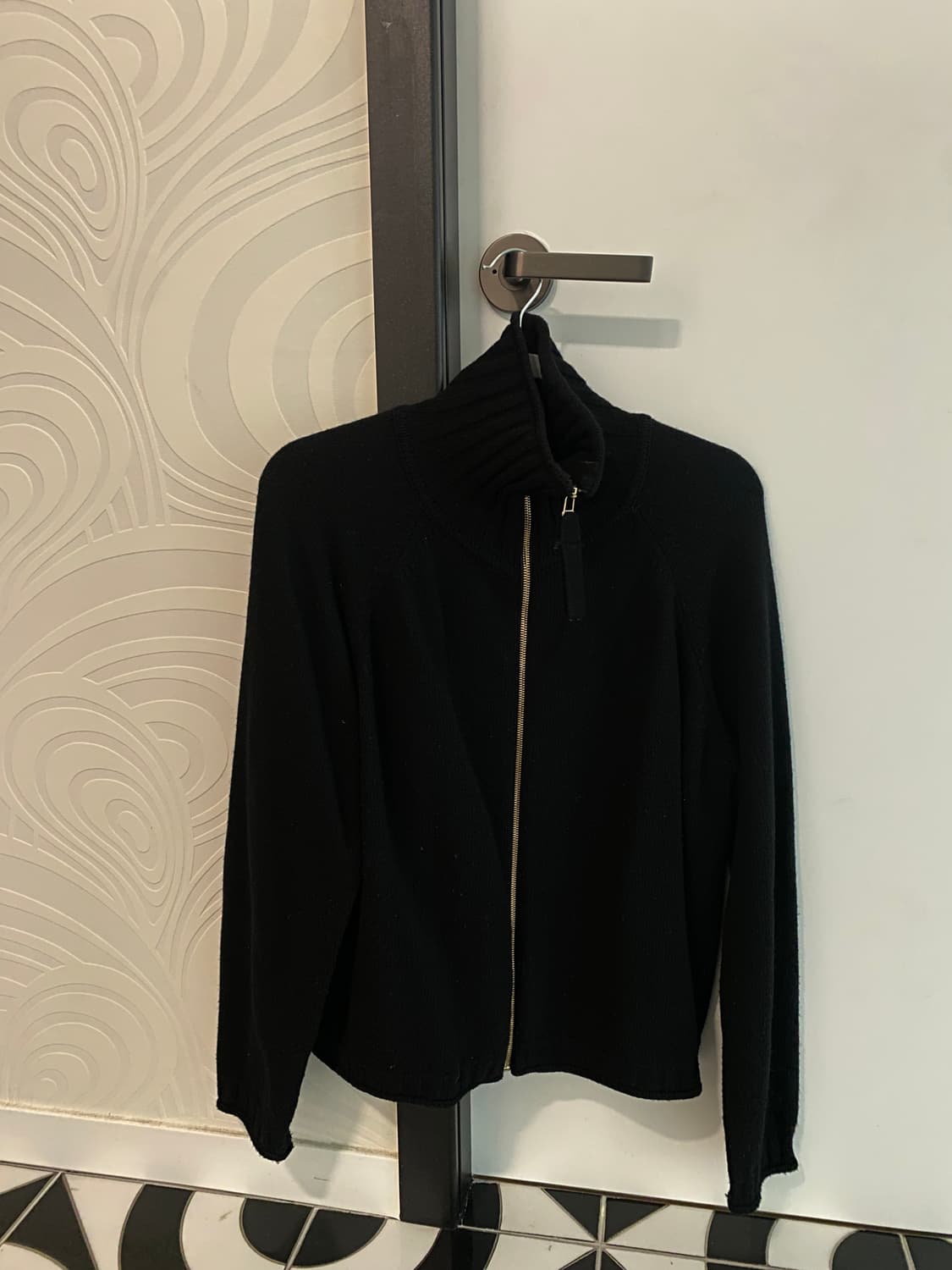 마뗑킴 MatinKim 로고니트 집업 상품이미지3