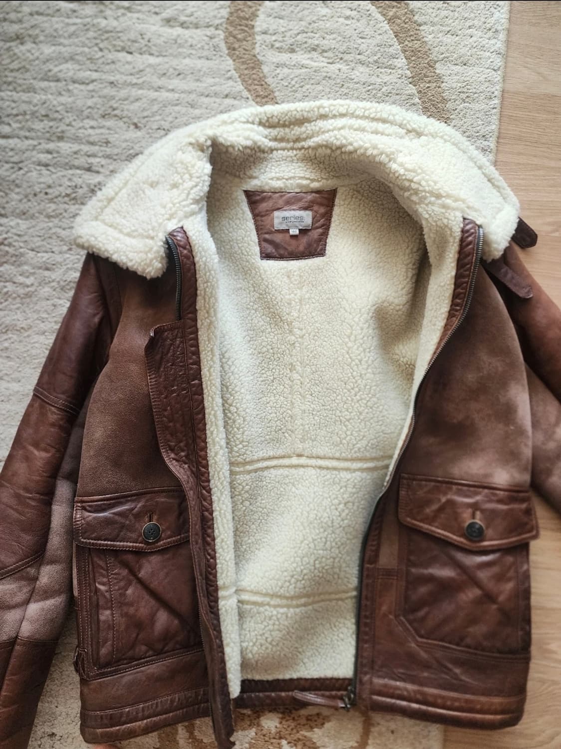 시리즈 무스탕 자켓 100 상품이미지4