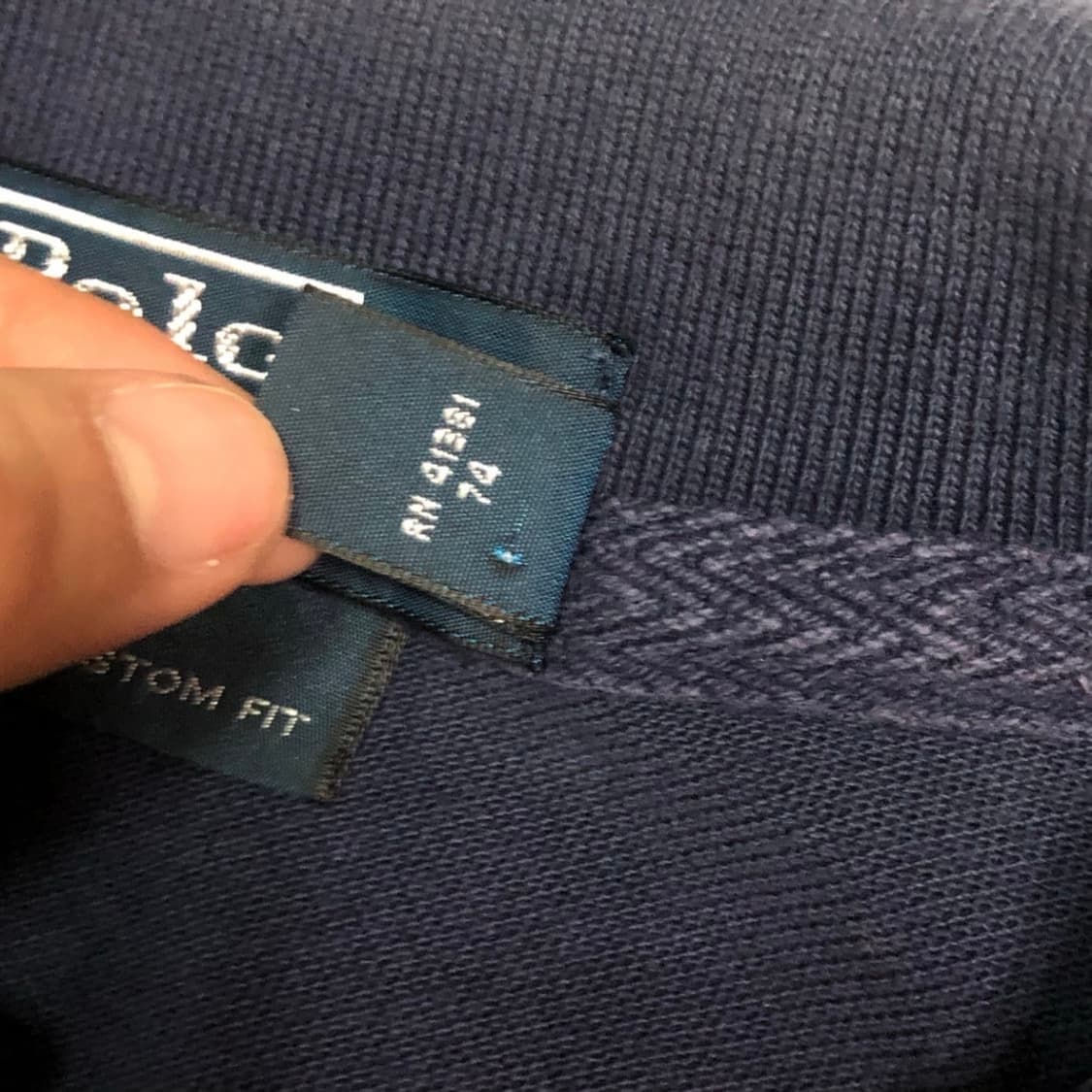 폴로 랄프로렌 빅포니 네이비 카라티 상품이미지5