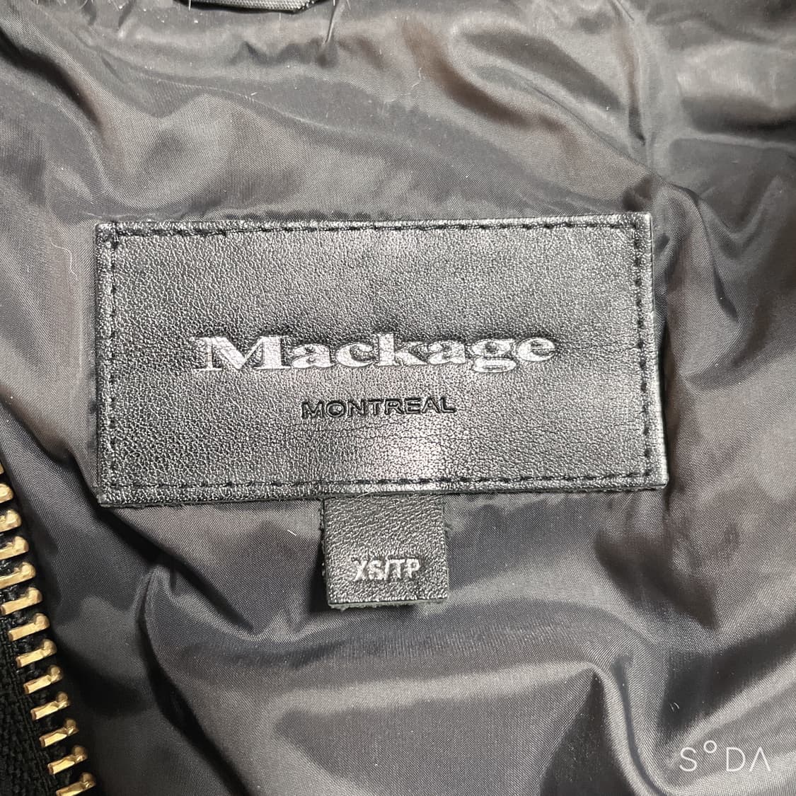 맥케이지 mackage 점퍼 XS 상품이미지3
