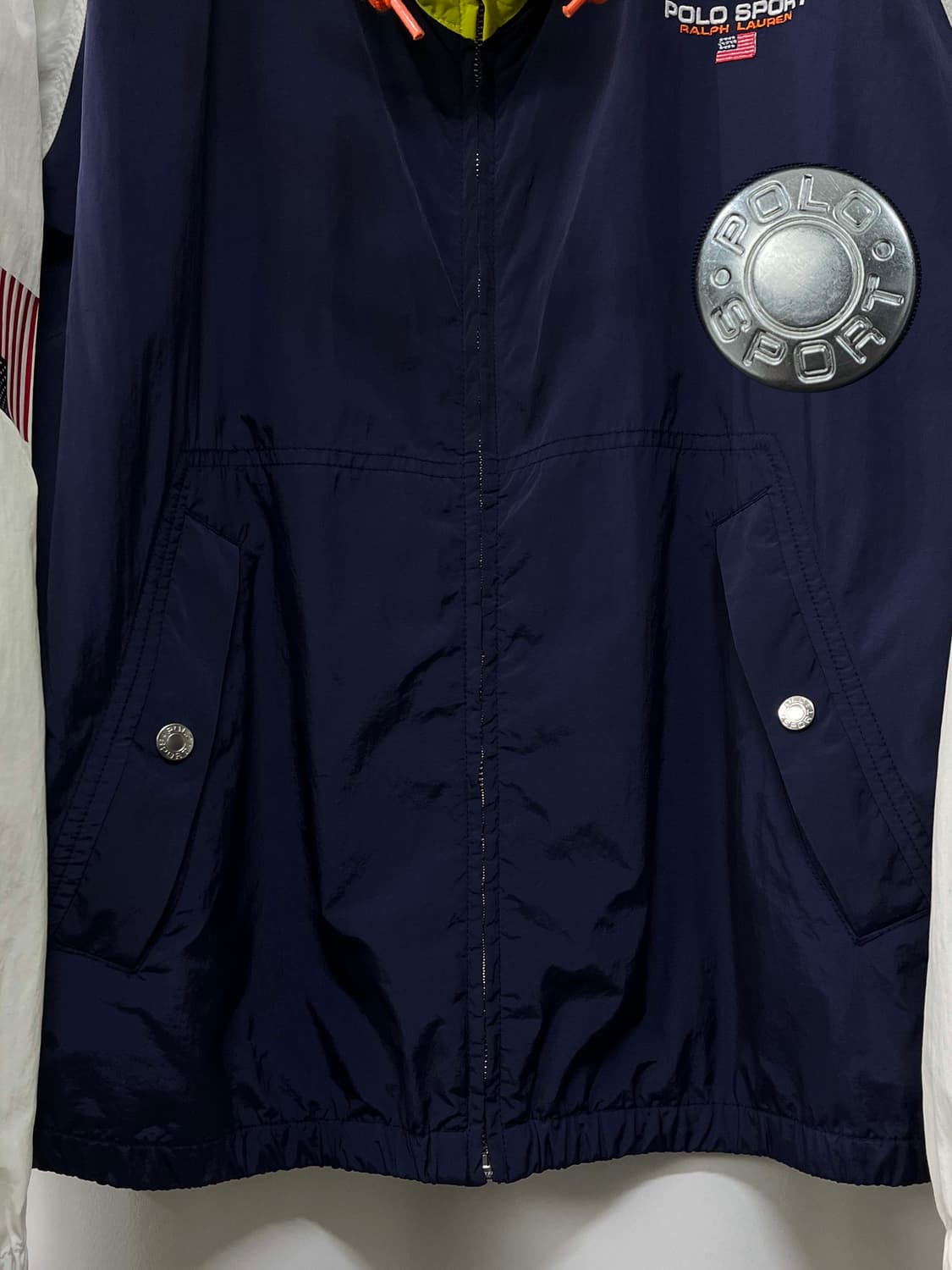 폴로 스포츠 lo-life 스펠아웃 블럭 윈드브레이커 자켓 상품이미지6