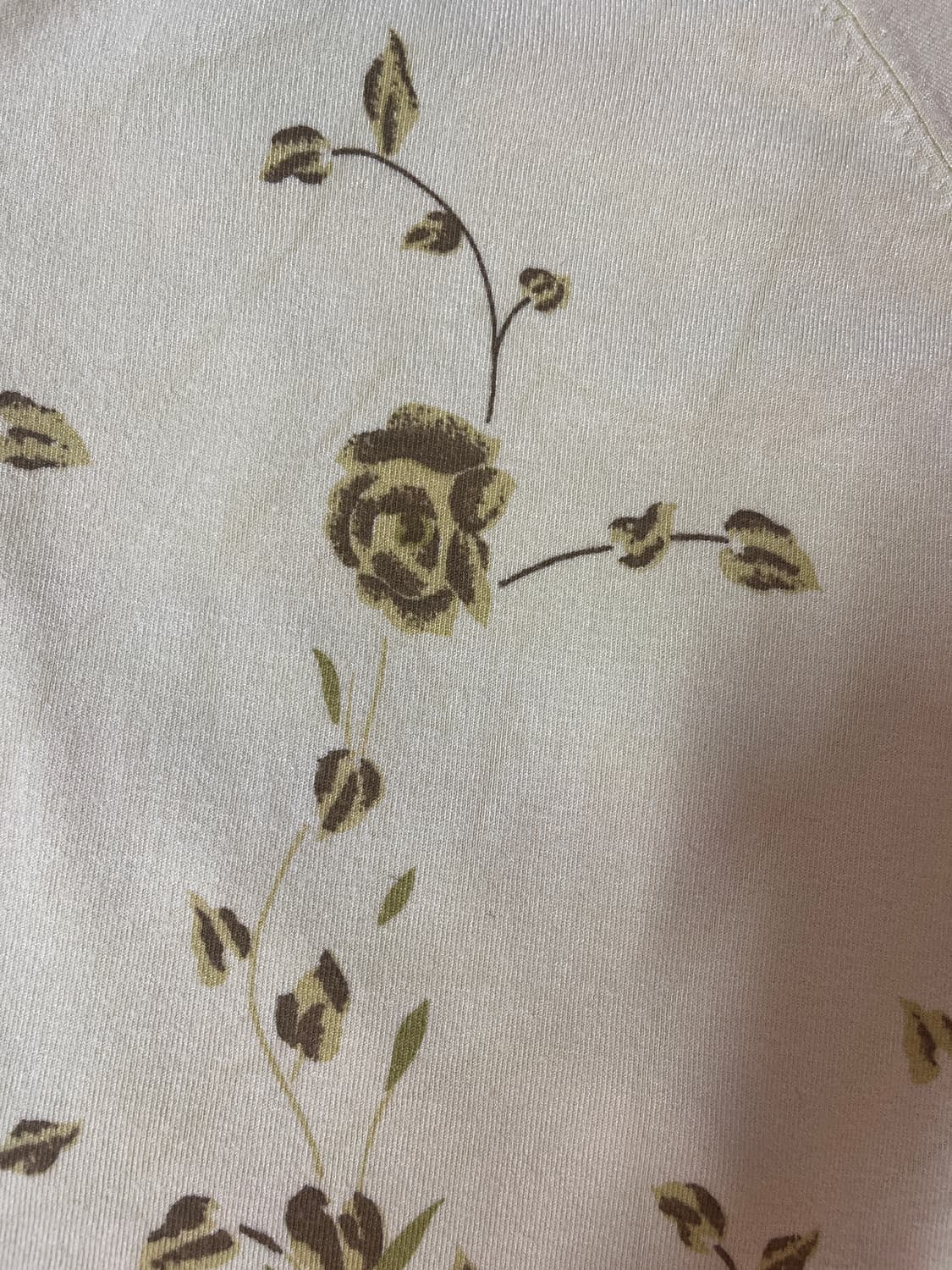 Lemon flower knit top 상품이미지3