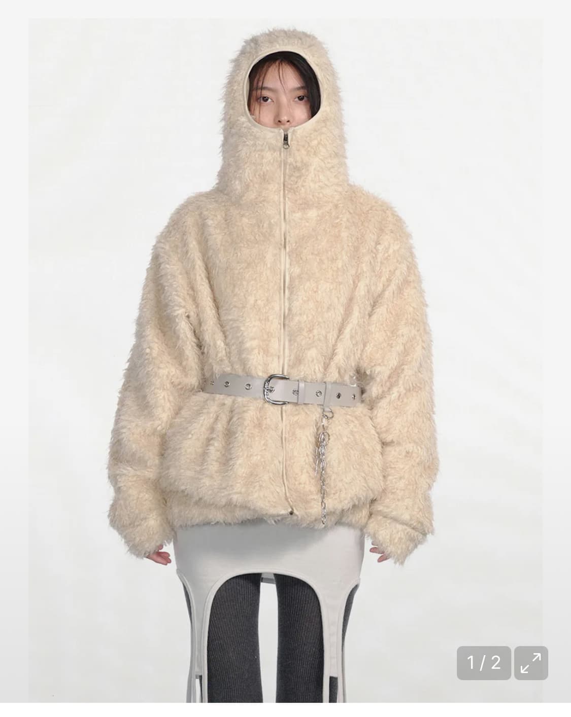 세릭 바라클라바 집업 SHEARING BALACLAVA ZIP UP 상품이미지1