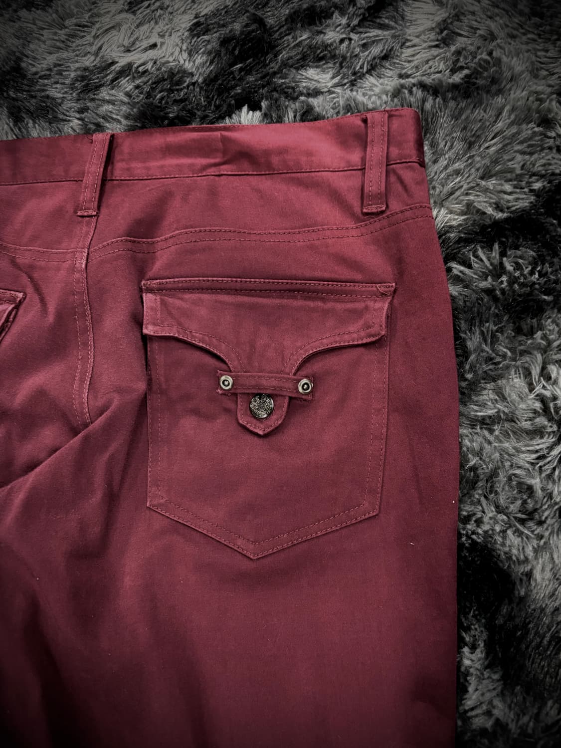 레드와인 포켓 데님 팬츠 상품이미지7