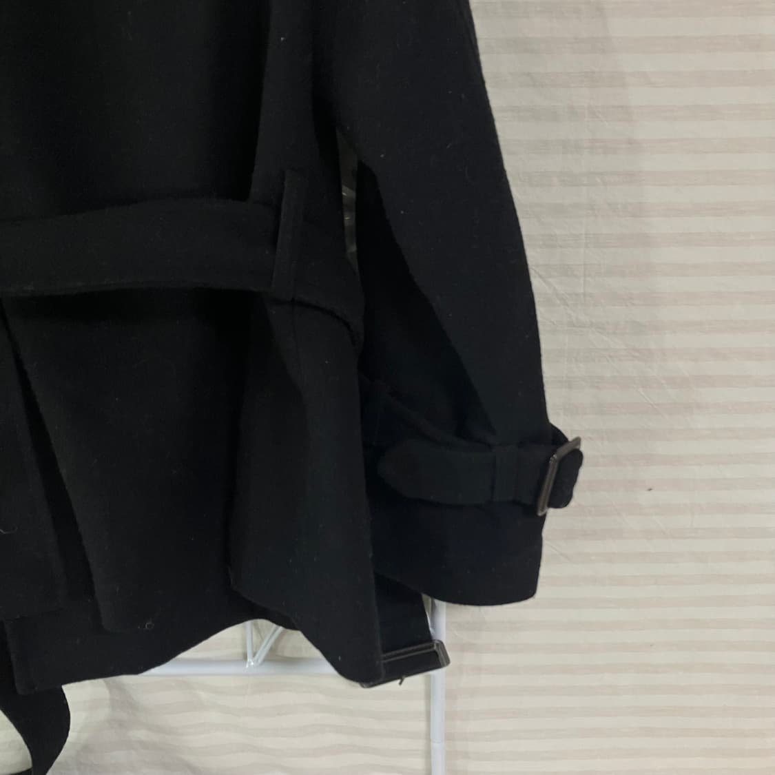 빈티지 블랙 포 버튼 코트 966 y2k 스트릿 갸루 펑키 일본빈티지  상품이미지5