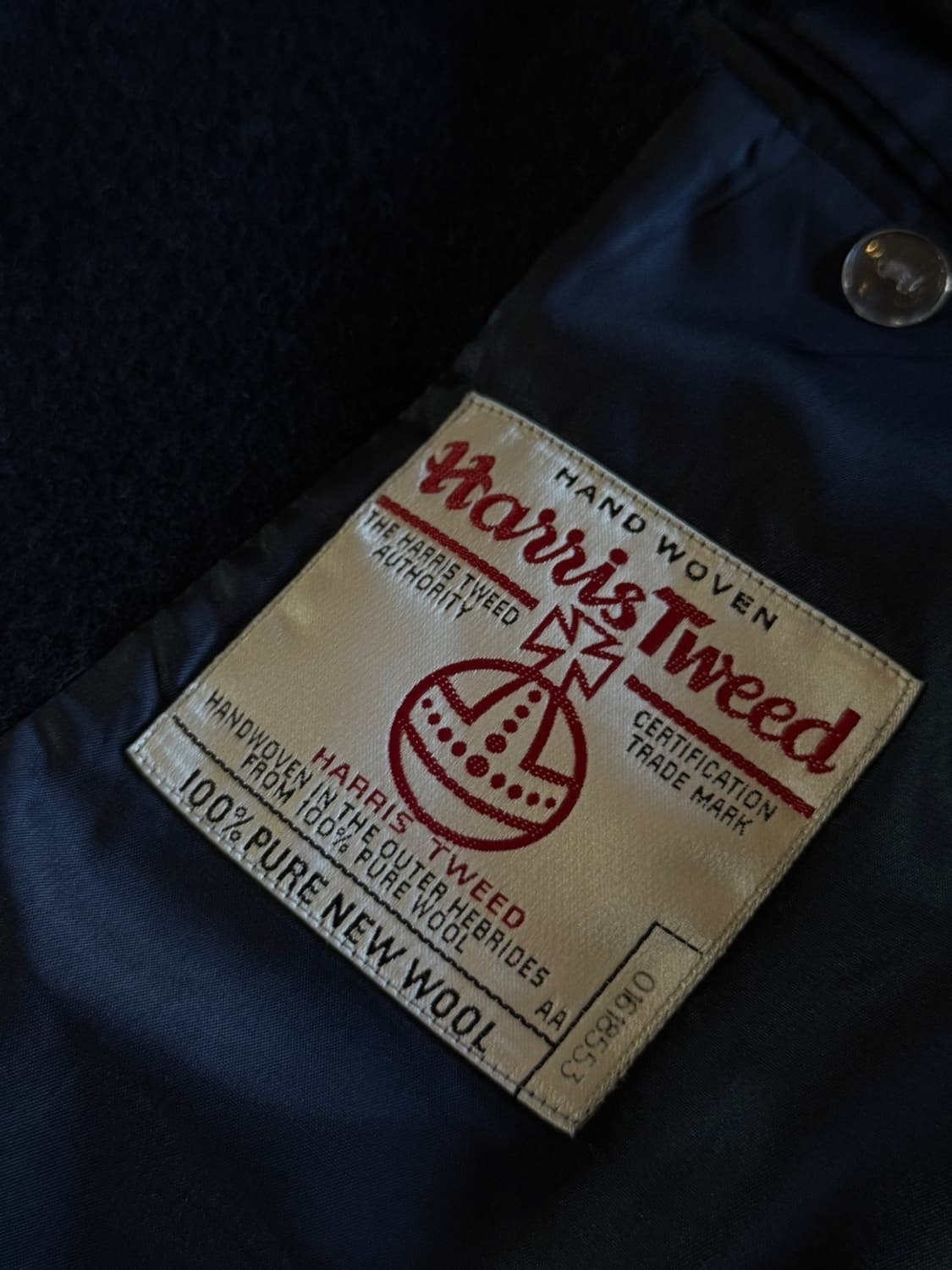 The suits 해리스 트위드 탑코트 100 상품이미지5