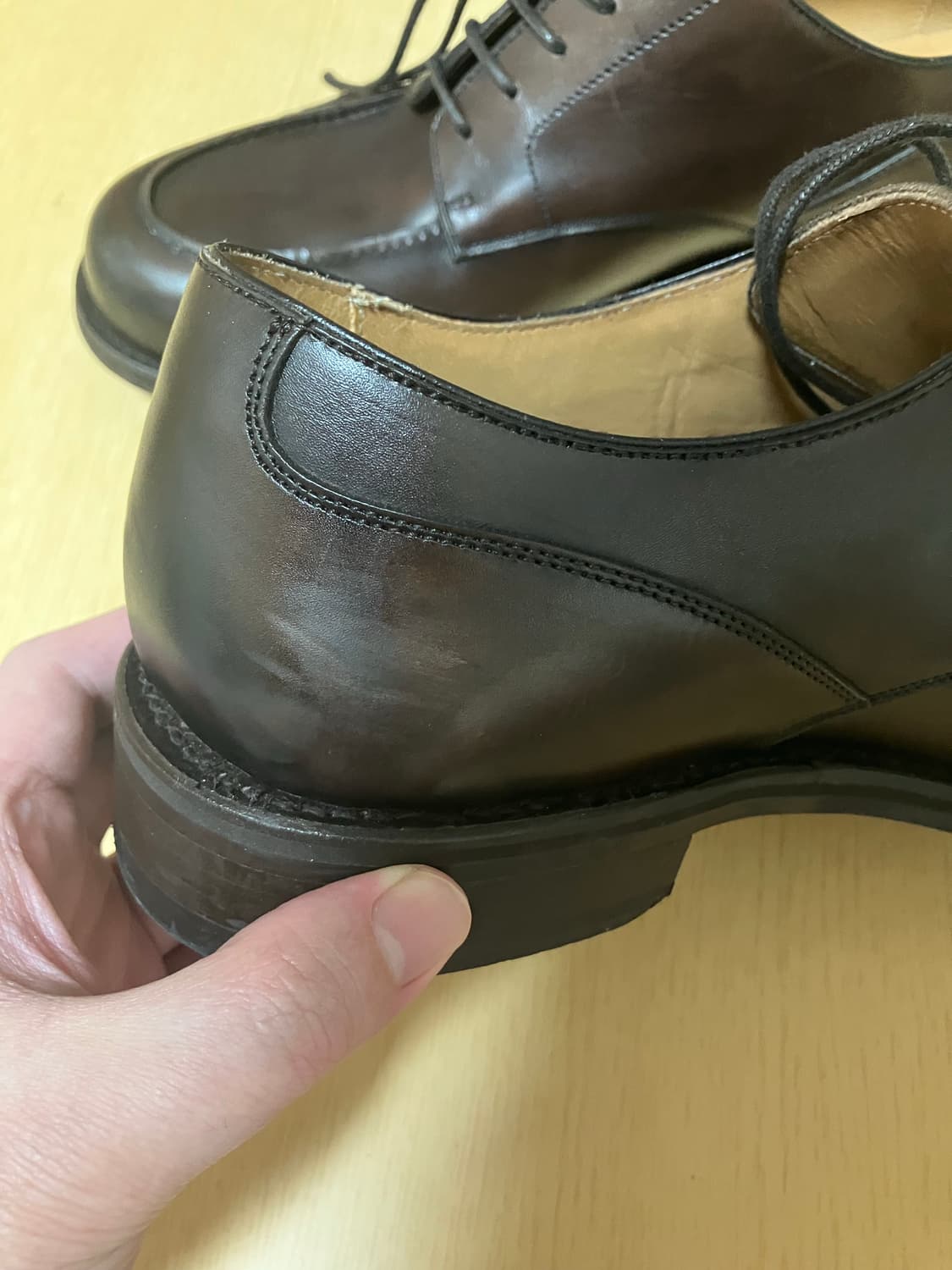 버윅 더비 슈즈 5538 다크브라운 8.5(275mm) 상품이미지4