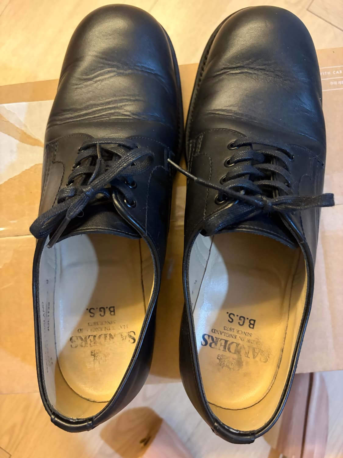 샌더스 BGS 더비(uk7.5/265) 판매 또는 uk8사이즈 교환 상품이미지6