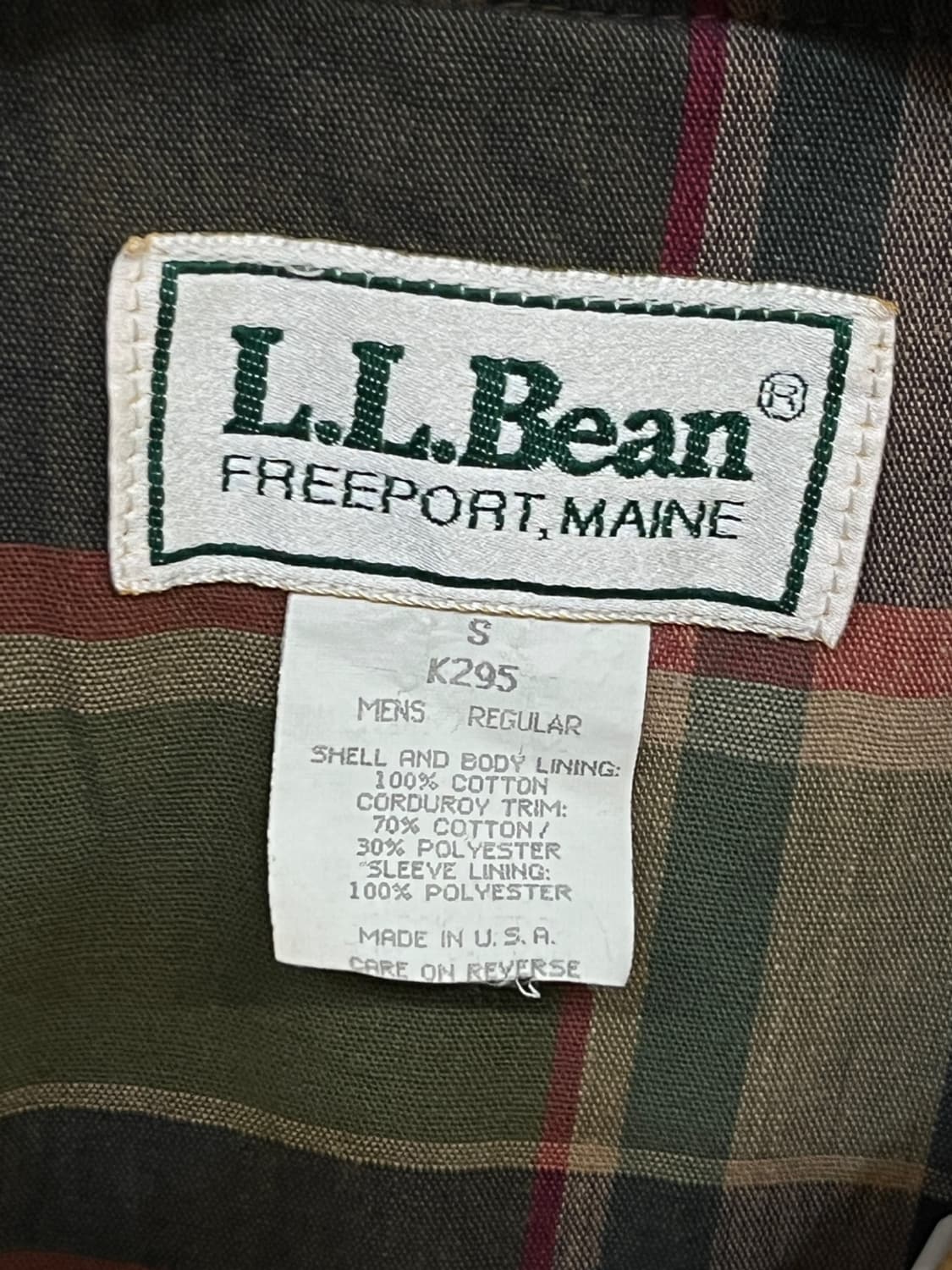 80s 엘엘빈 덕 캔버스 헌팅 자켓 상품이미지5