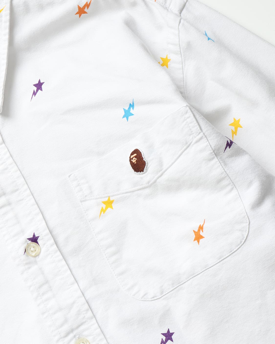 A BATHING APE Bape Sta Embroidered Shirt 상품이미지5