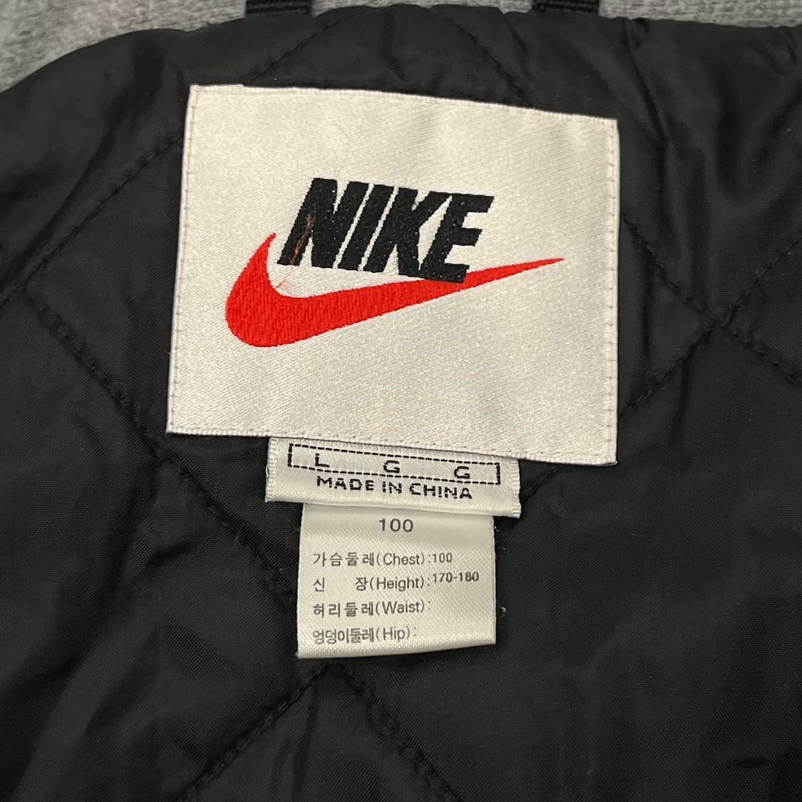 [정품/L] 나이키 블랙 후드 바람막이 자켓 b19 상품이미지5
