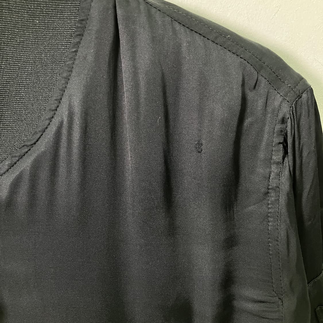 Diesel 디젤 셔링 크롭 봄버 자켓 XS 상품이미지10