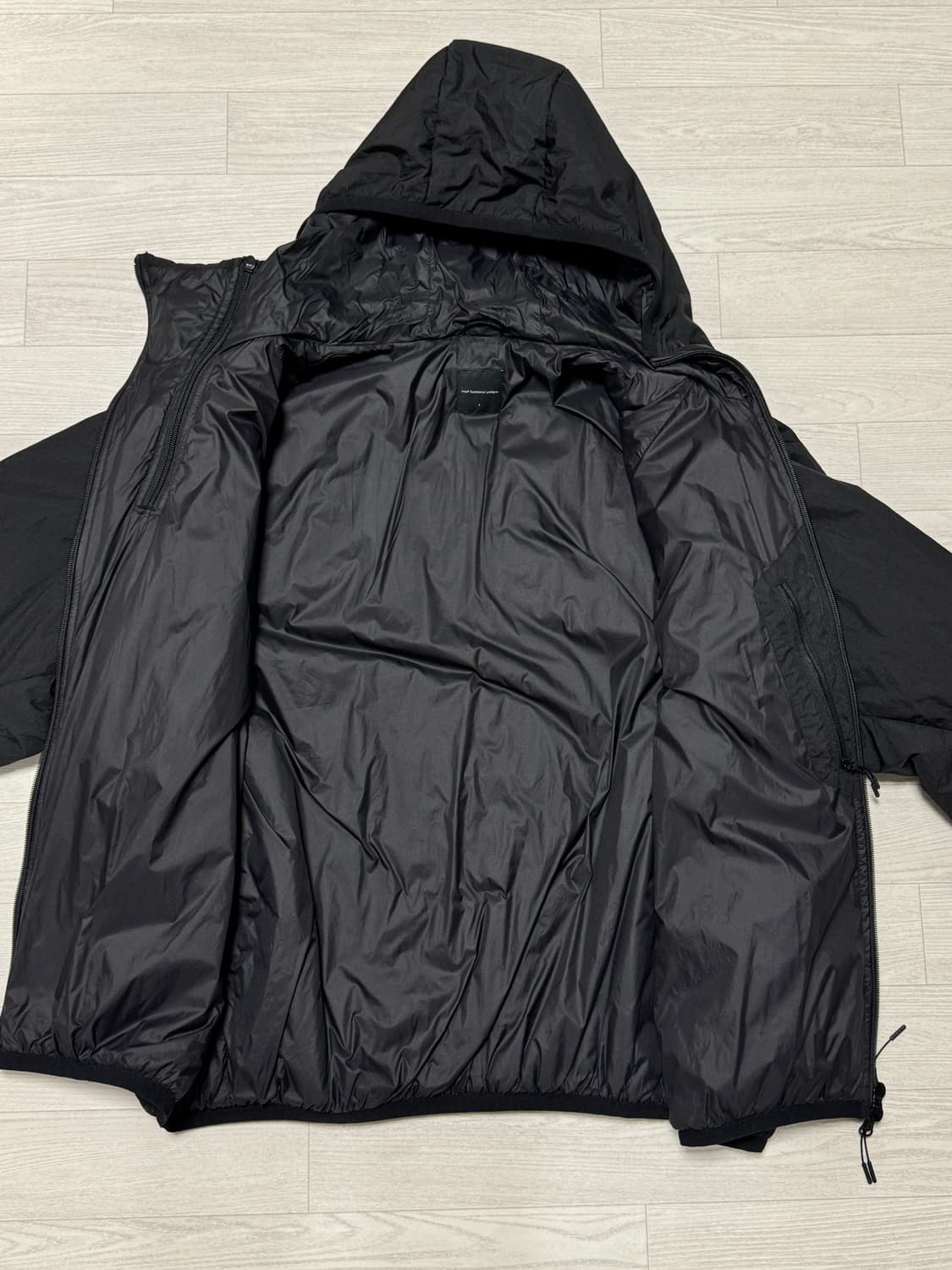 모이프 AW24 더블집 인슐레이티드 파카 블랙 1사이즈 상품이미지5