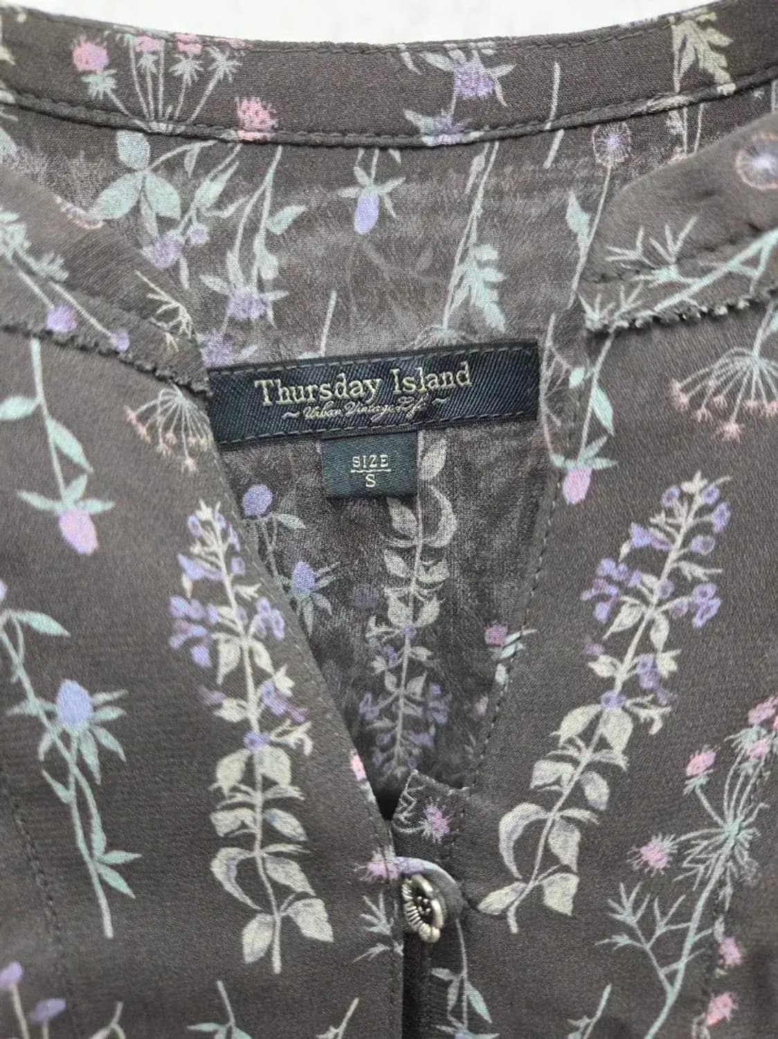 여성 S 써스데이아일랜드 시스루 원피스 상품이미지4