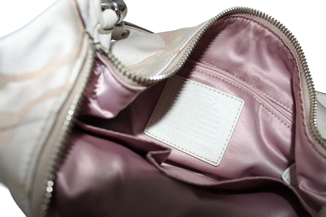 2000s Y2K COACH 코치 하프문 숄더백 상품이미지3