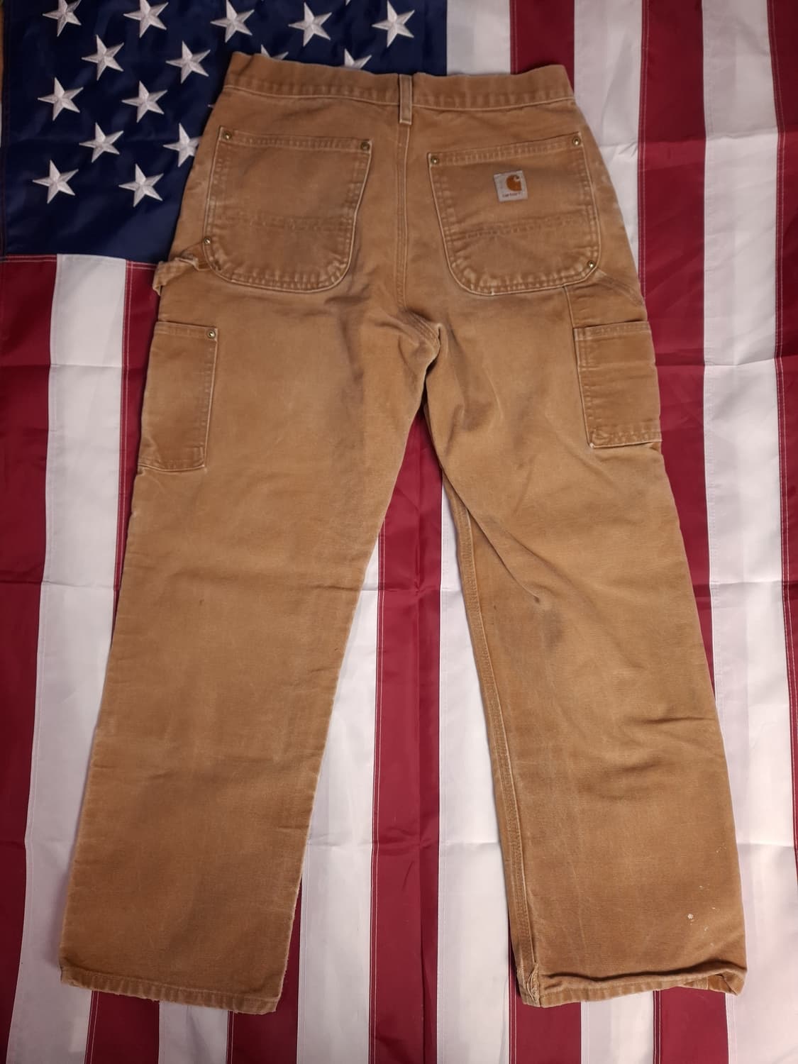 오리지날 미국 제조 칼하트 더블니 워크팬츠 상품이미지2