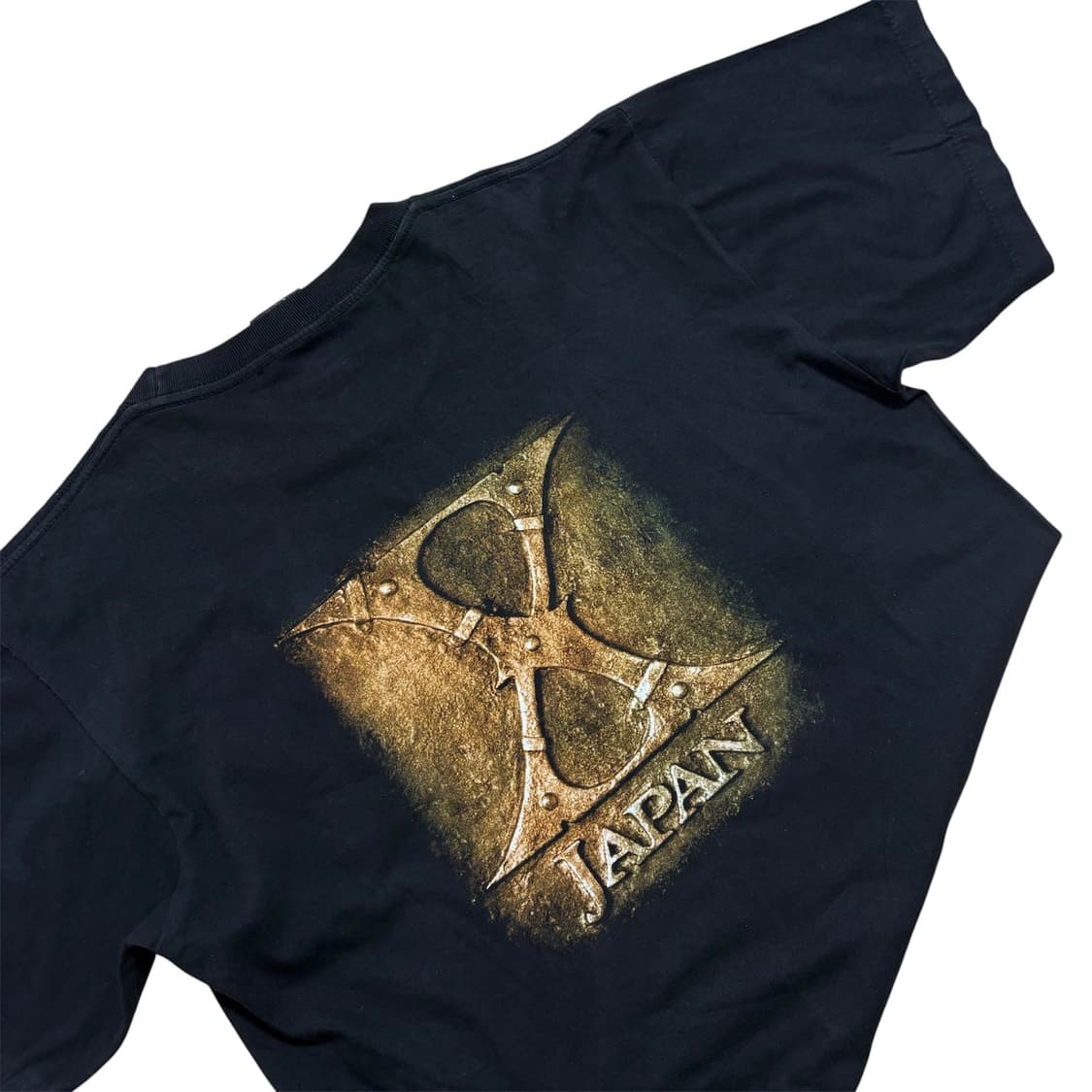 빈티지 00‘s X-JAPAN 하프 락 티 상품이미지3