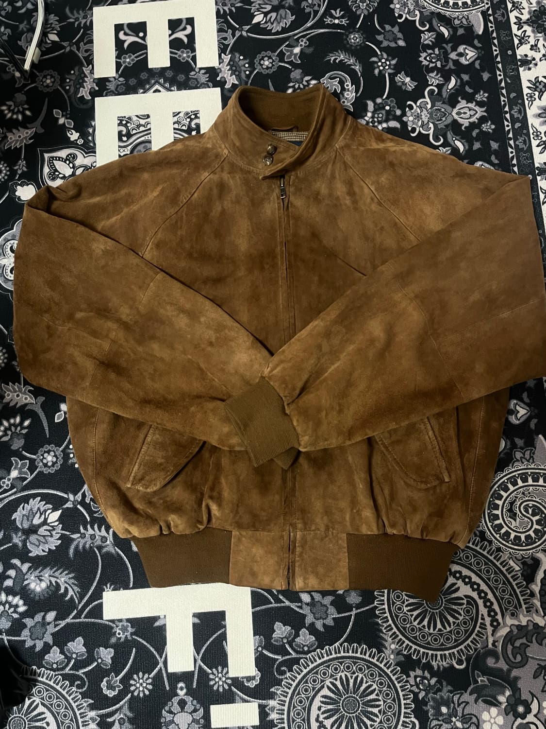 00's 폴로 스웨이드 해린턴 자켓 상품이미지1