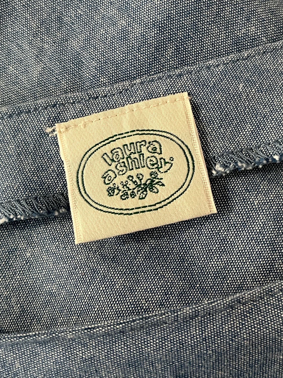 Laura Ashley 데님 자수 스커트 상품이미지5