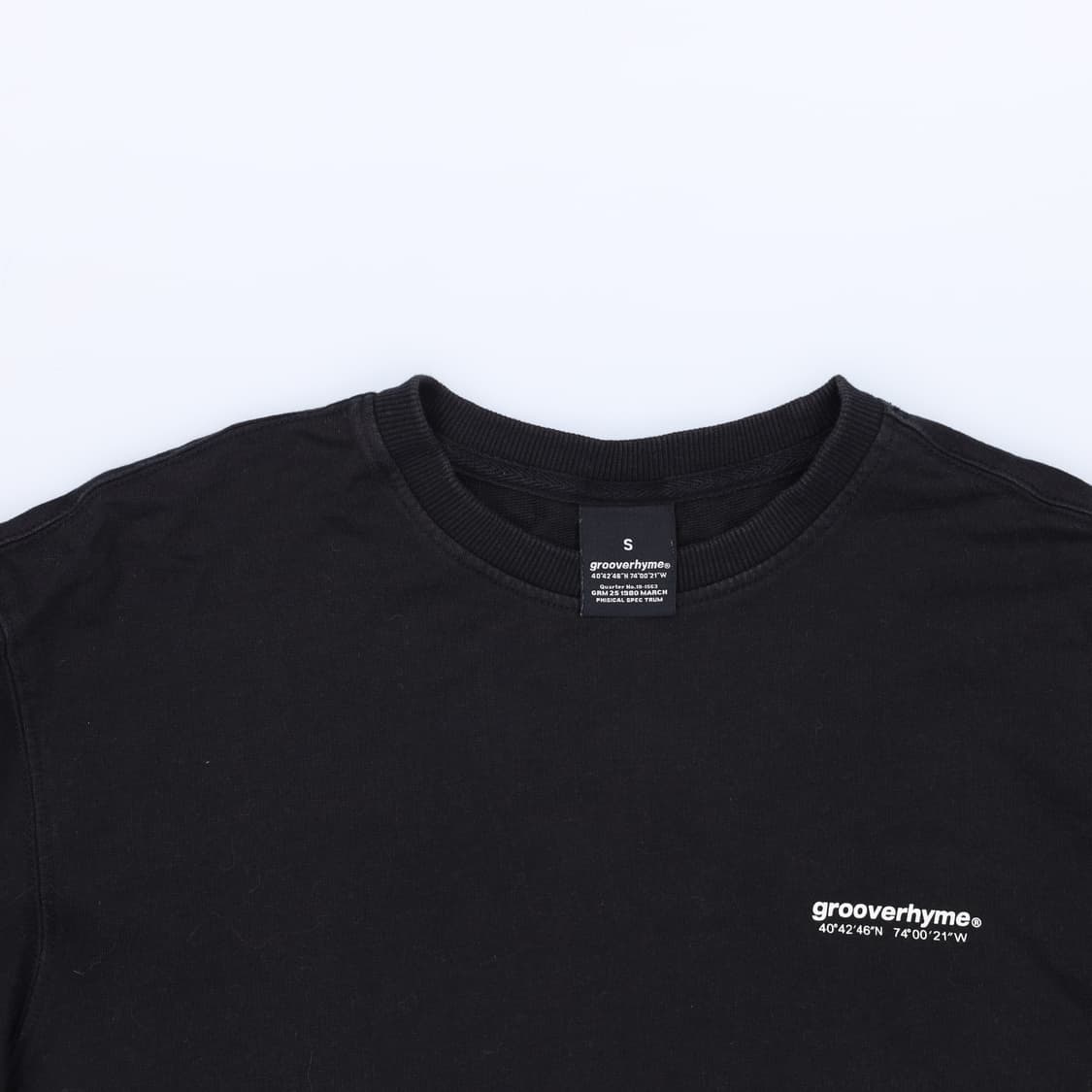 [S] 그루브라인 스몰로고 긴팔티 0108J 상품이미지4