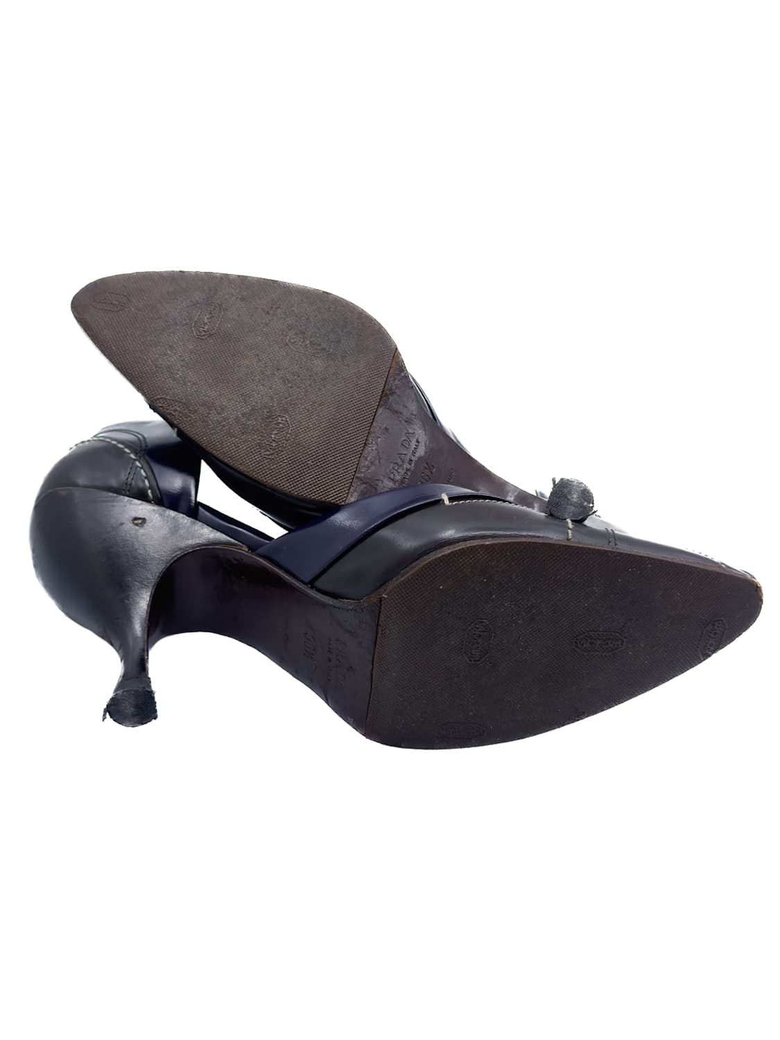 Prada Two-Tone Leather Pumps/ 36.5 상품이미지8