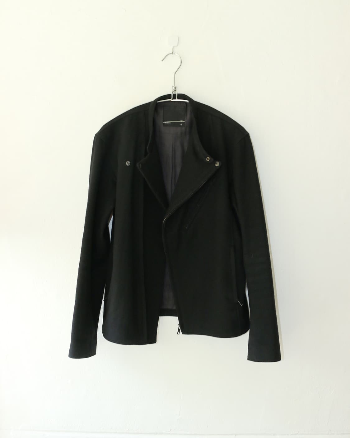 라드 뮤지션 사선 울 바이커 자켓  상품이미지6