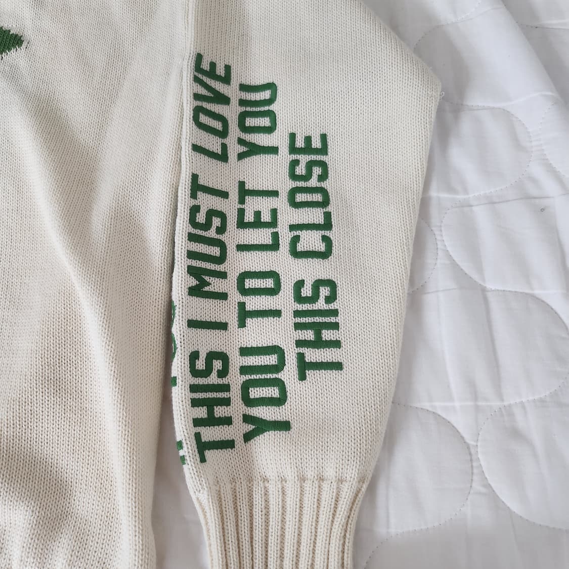 디올x트래비스 스캇 오버사이즈 니트 S(100, 105) 상품이미지3