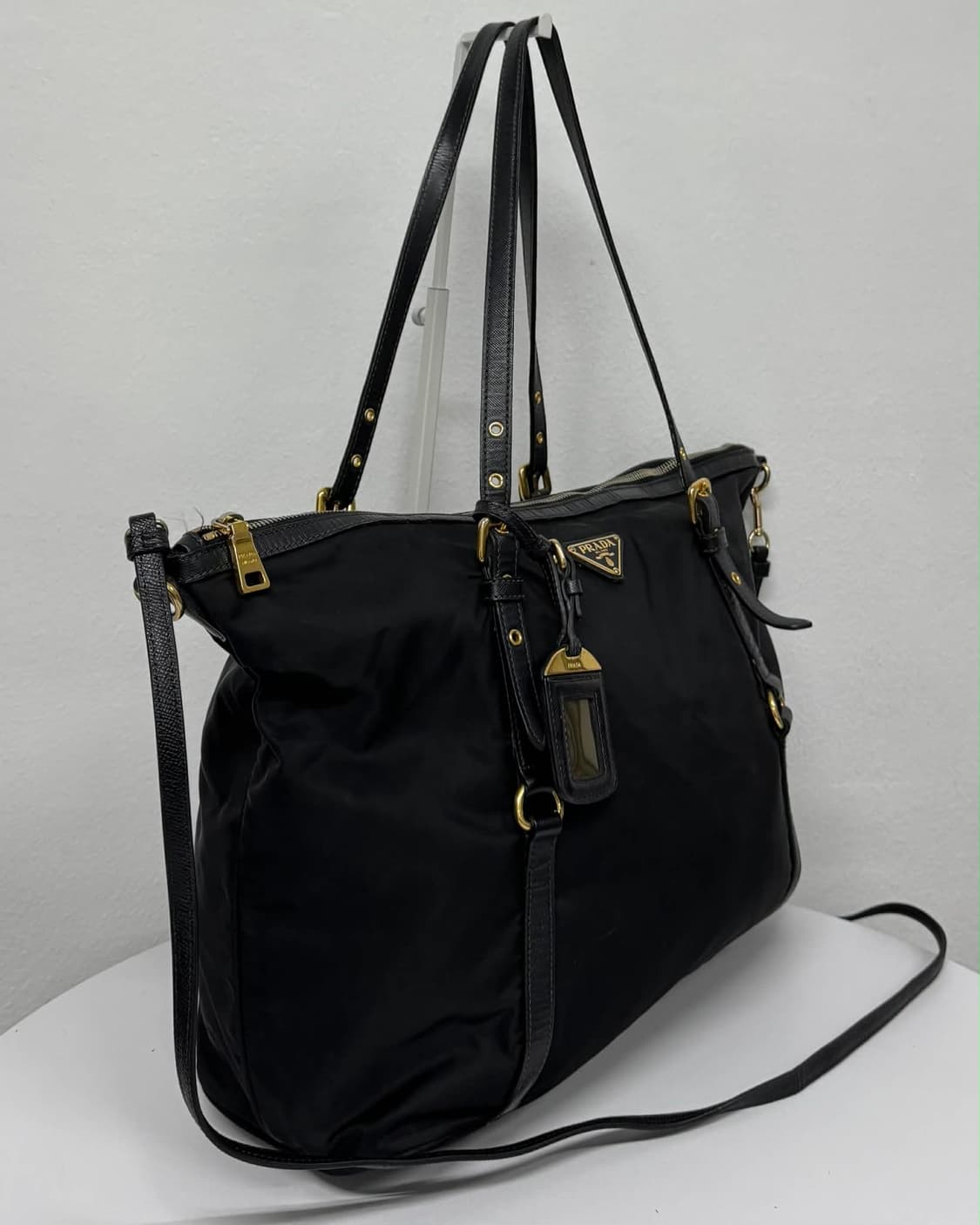 프라다 리나일론 투웨이 숄더 토트백 상품이미지3