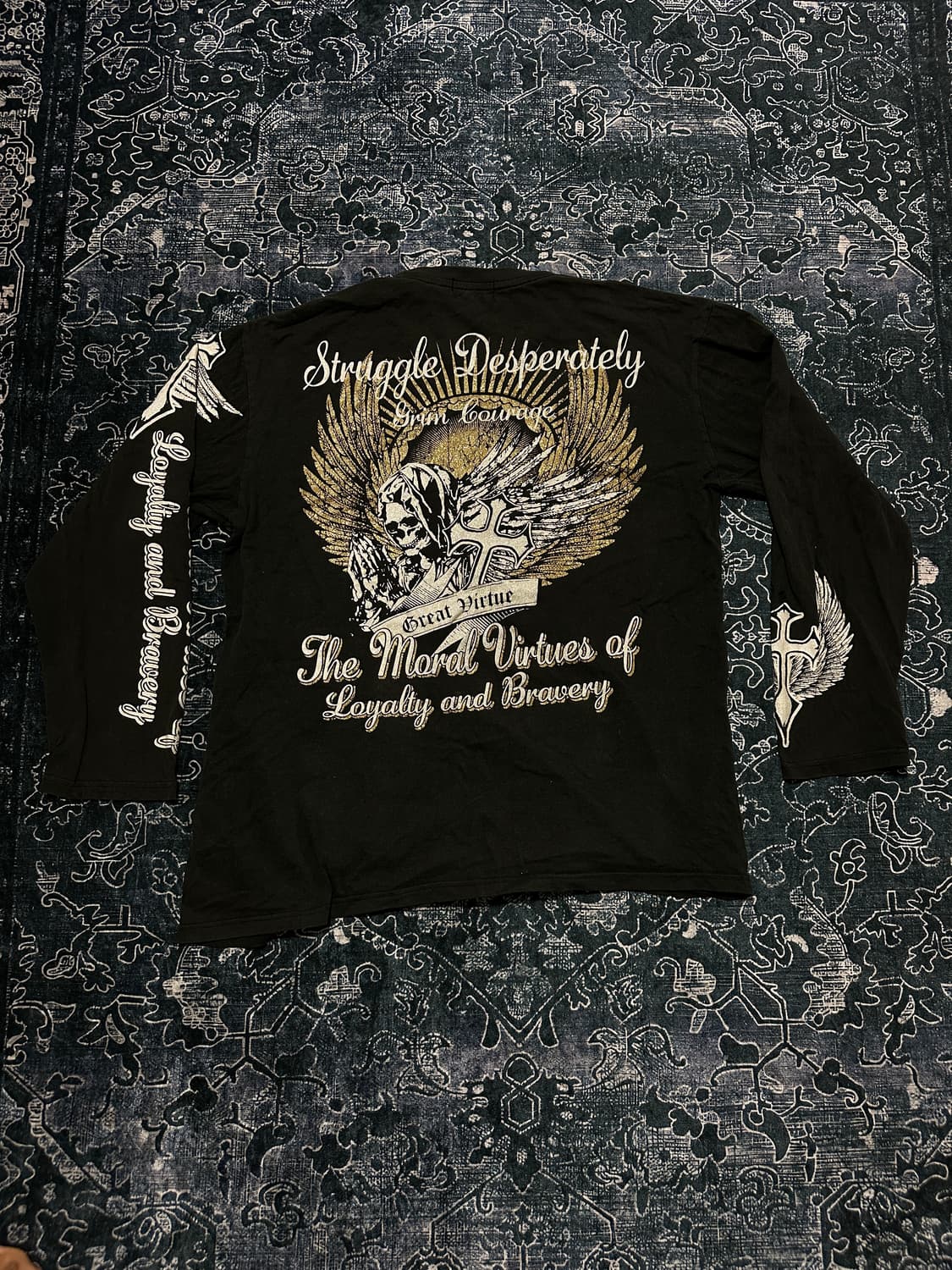 Vkei punk rock vintage long sleeve 상품이미지1