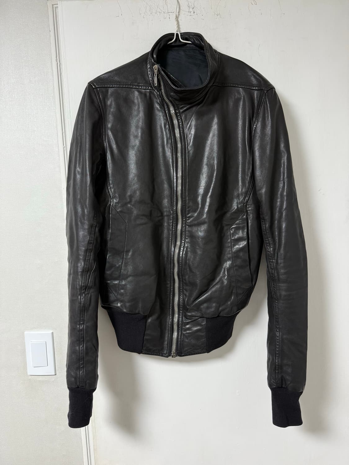 릭오웬스 몰리노 램스킨 자켓 상품이미지1