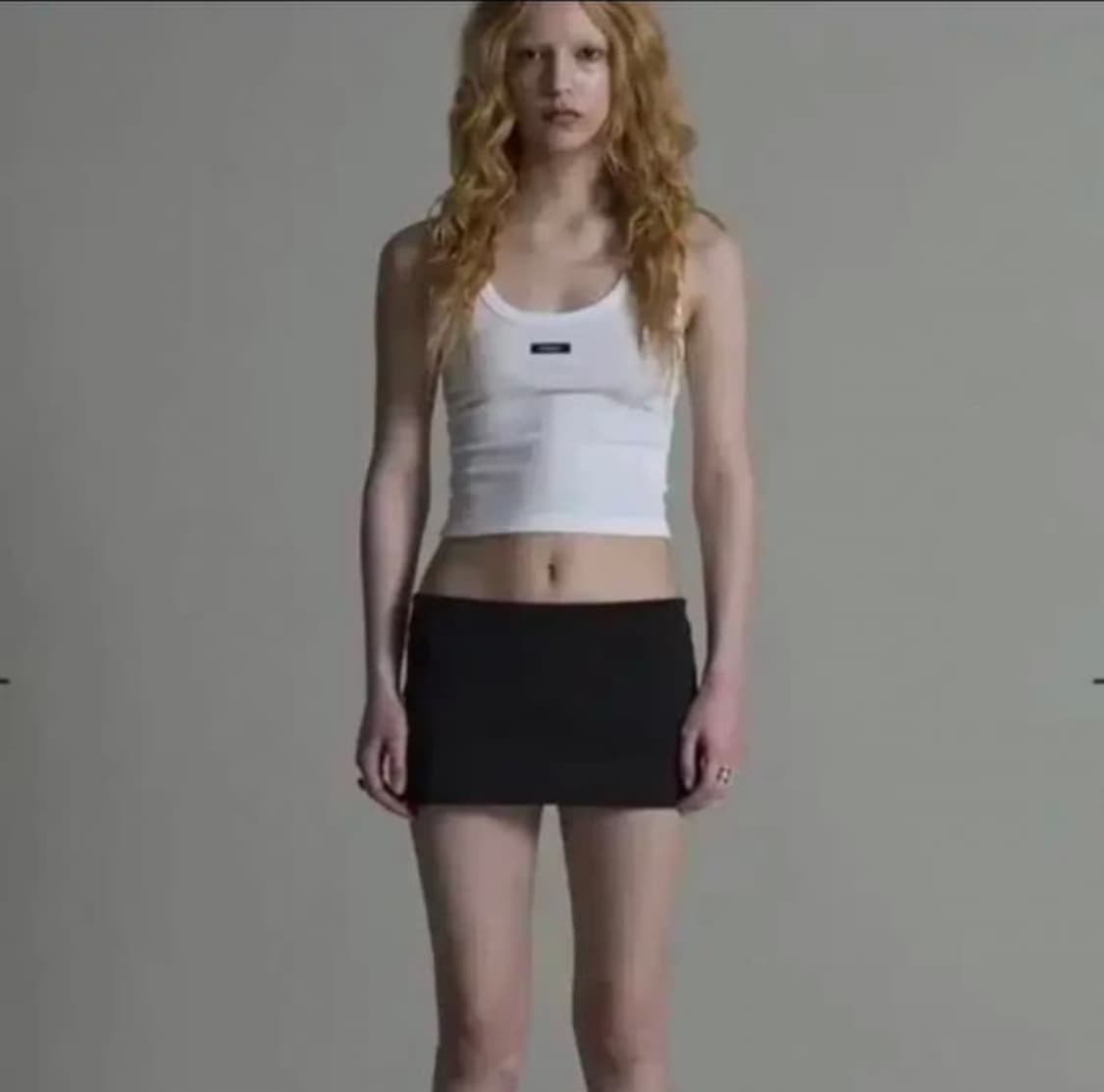 보헤미안서울 베이직 미니스커트 상품이미지1