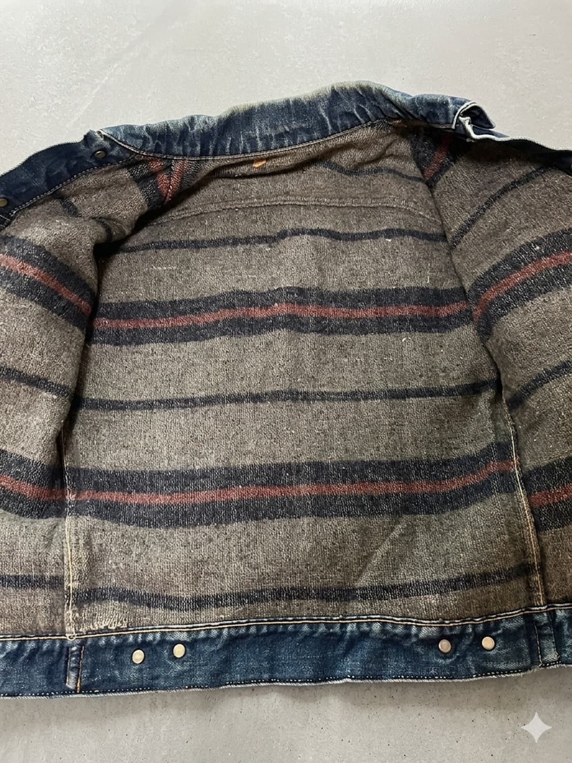 levis 70505 blanket big E 38 청자켓 상품이미지2
