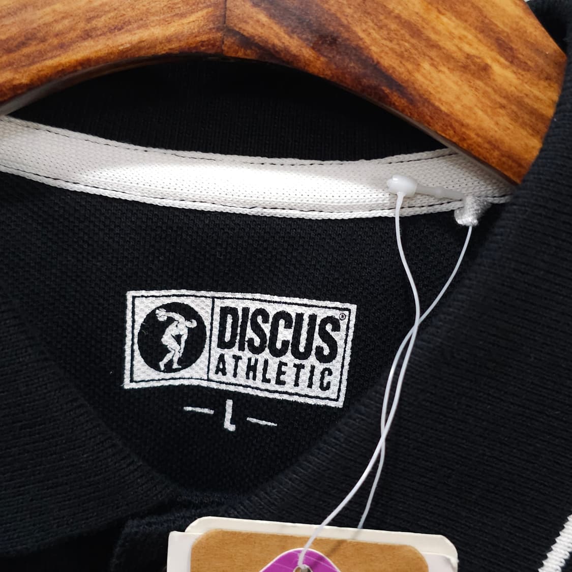 미사용품 DISCUS ATHLETIC 반팔 카라티- L 상품이미지8