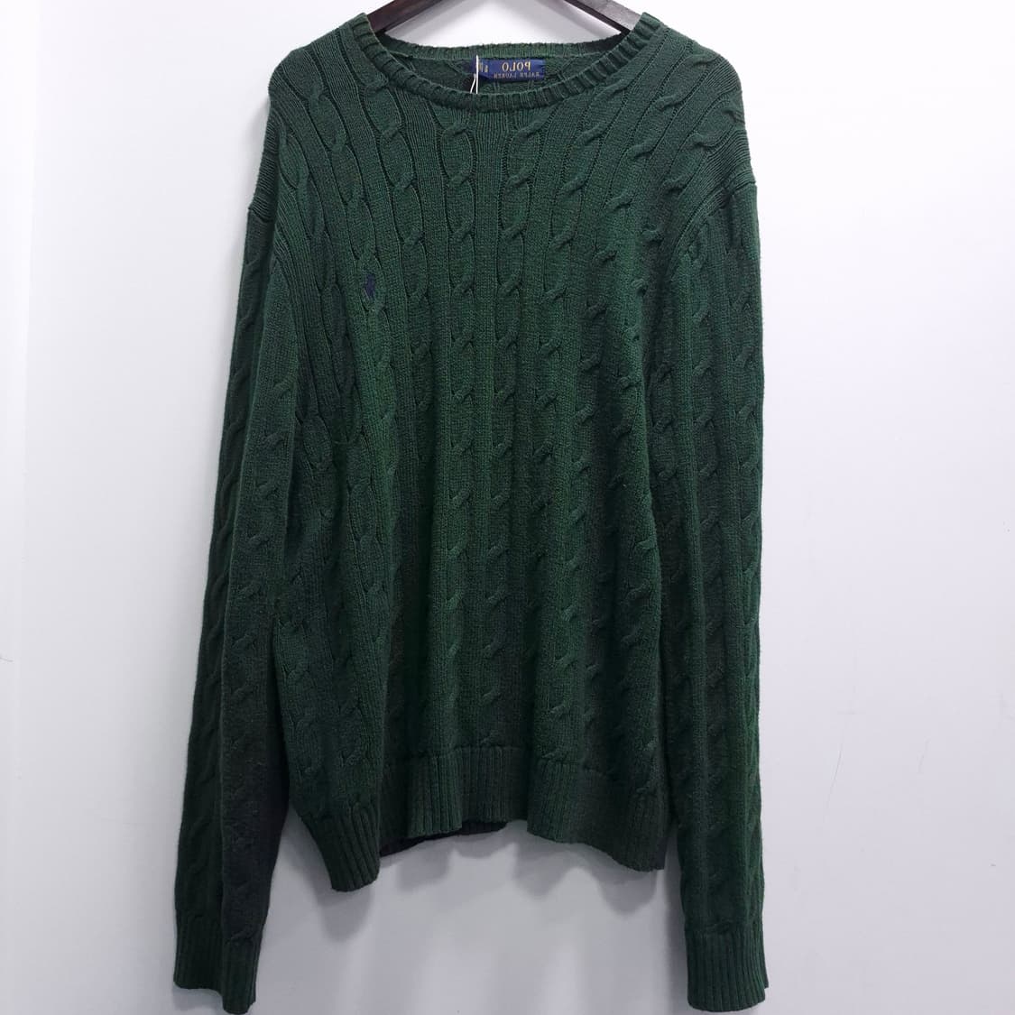 폴로 랄프로렌 꽈베기 니트 XL 상품이미지1