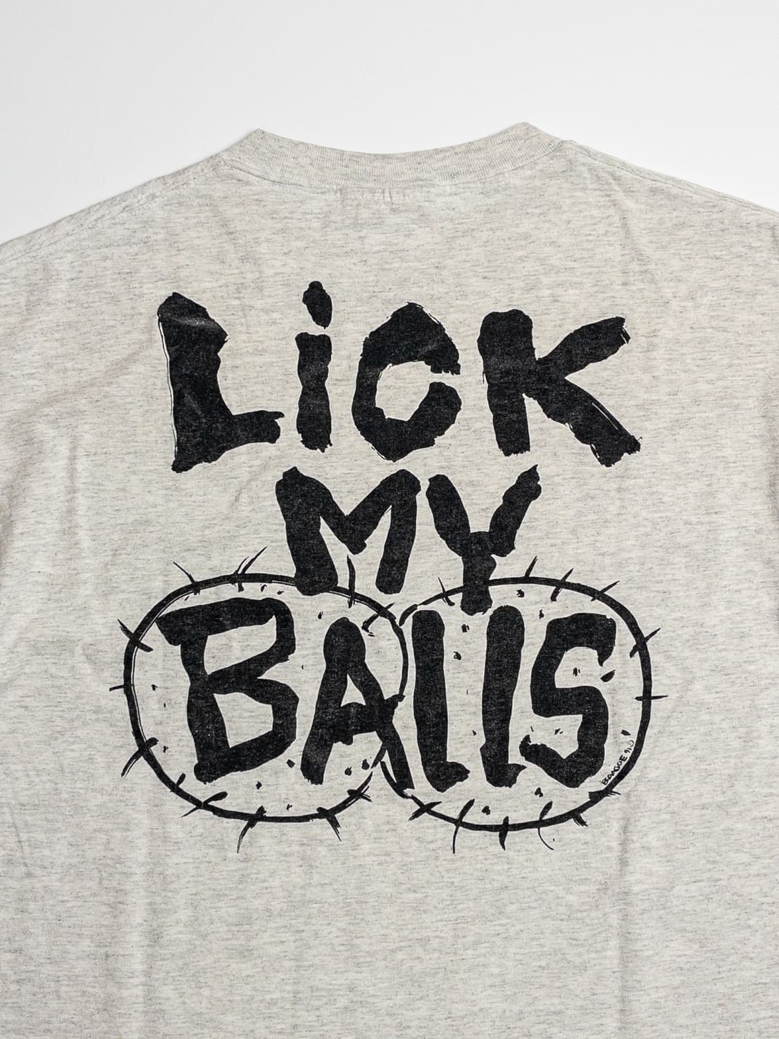 90's 'Lick My Balls' 성인 유머 티셔츠 상품이미지7