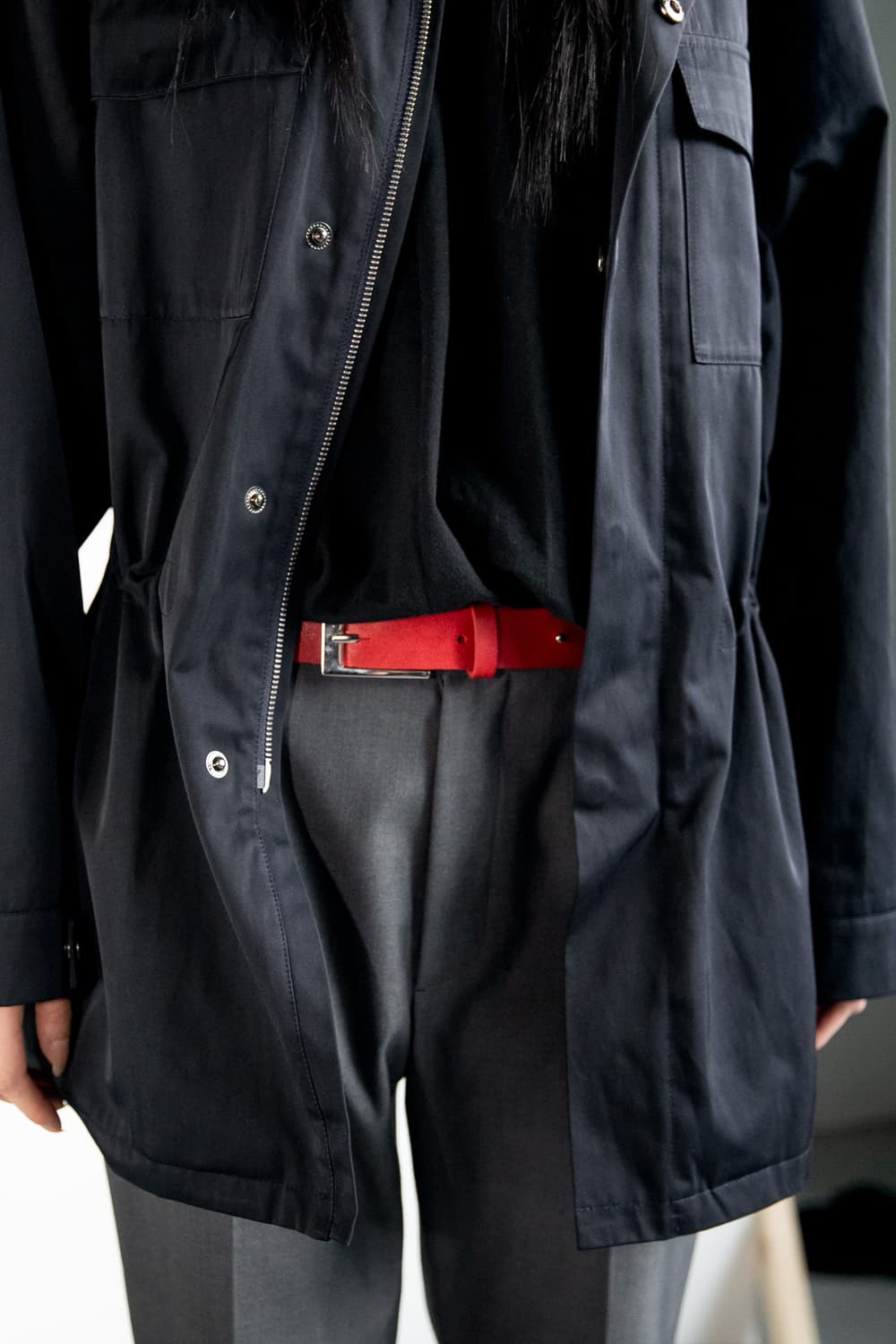 ABSD punched cow leather belt 상품이미지1