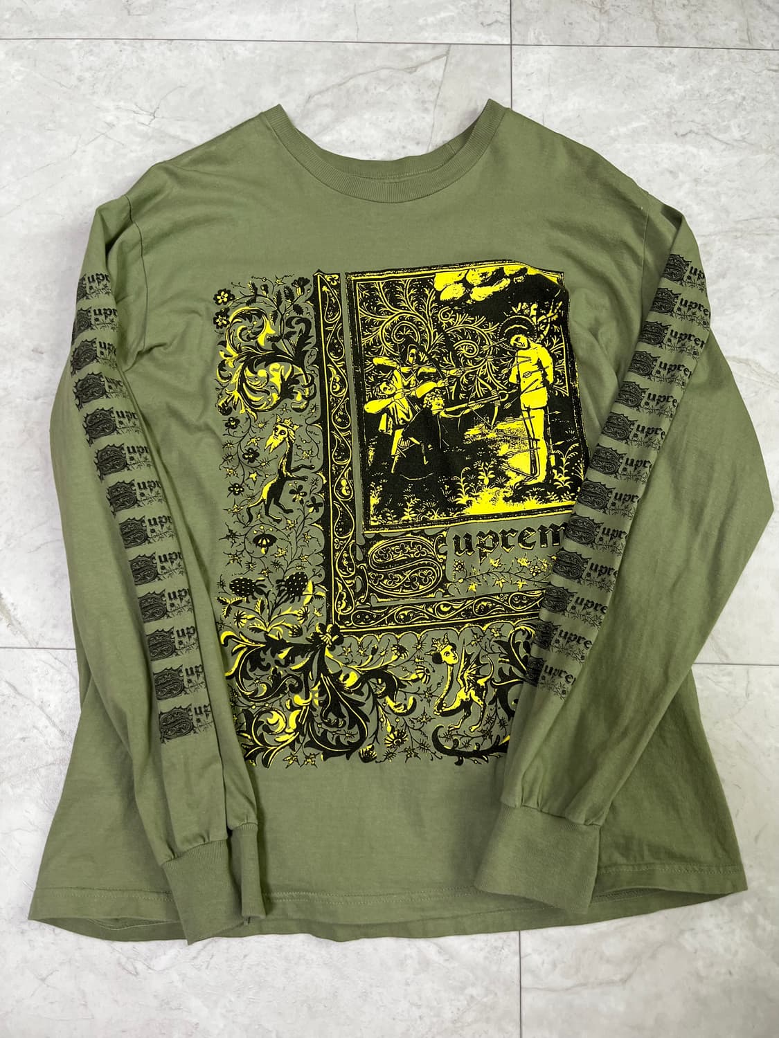 24ss supreme 세바스찬 롱슬리브 L 상품이미지4