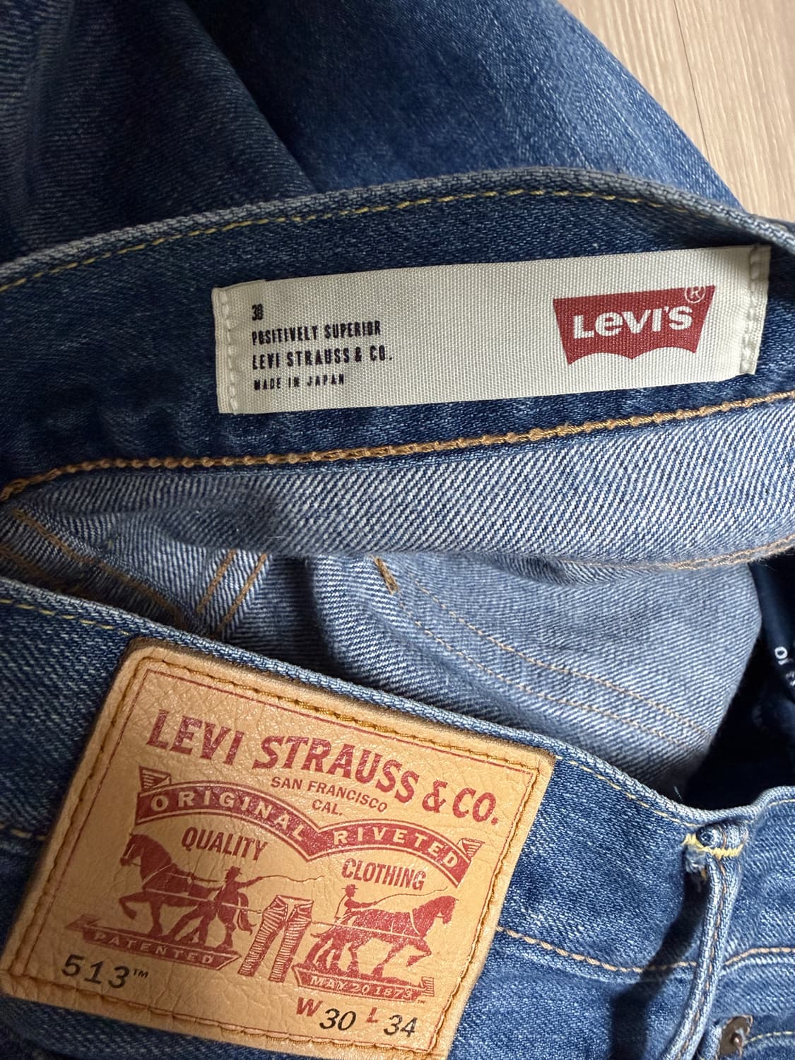 리바이스 513 메이드 재팬 상품이미지6