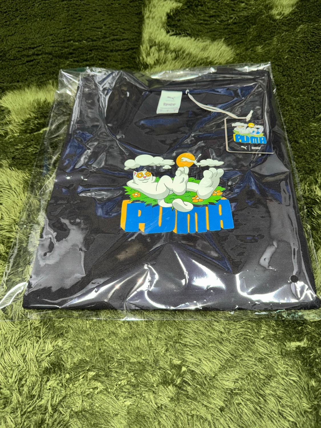 [S] 푸마 X RIPNDIP 립앤딥 콜라보 릴렉스 핏 그래픽 티셔츠 상품이미지9