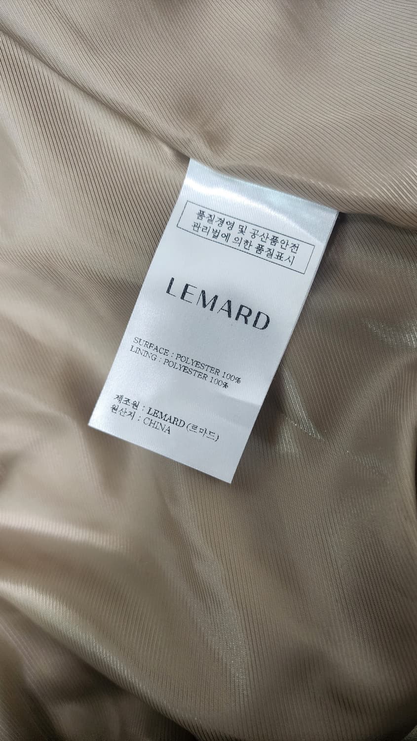 LEMARD 베이지 봄 가을 자켓 상품이미지4