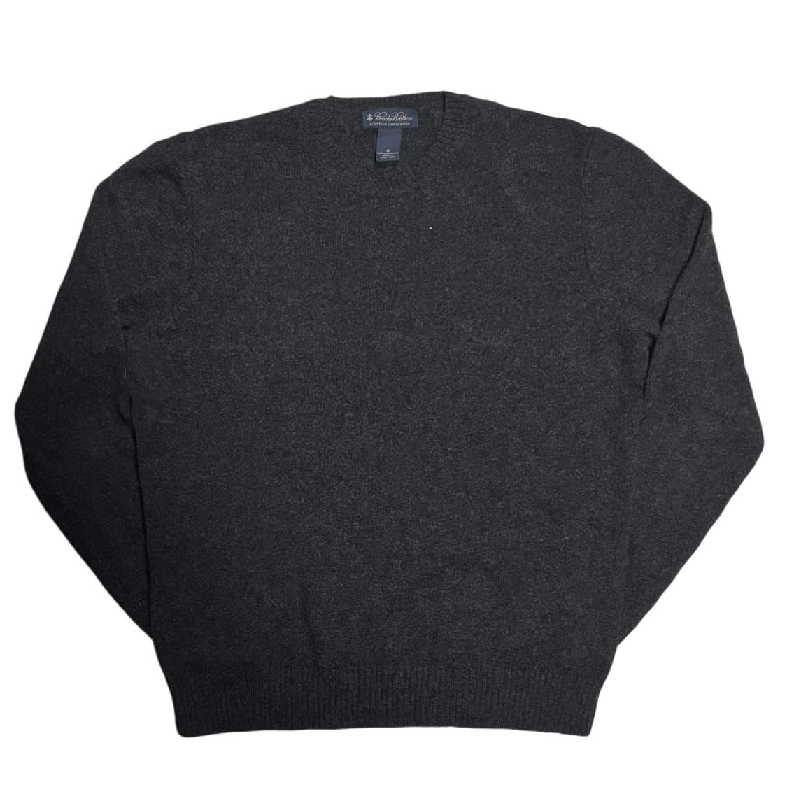 브룩스브라더스 램스울(어린양) 다크브라운 니트 상품이미지1