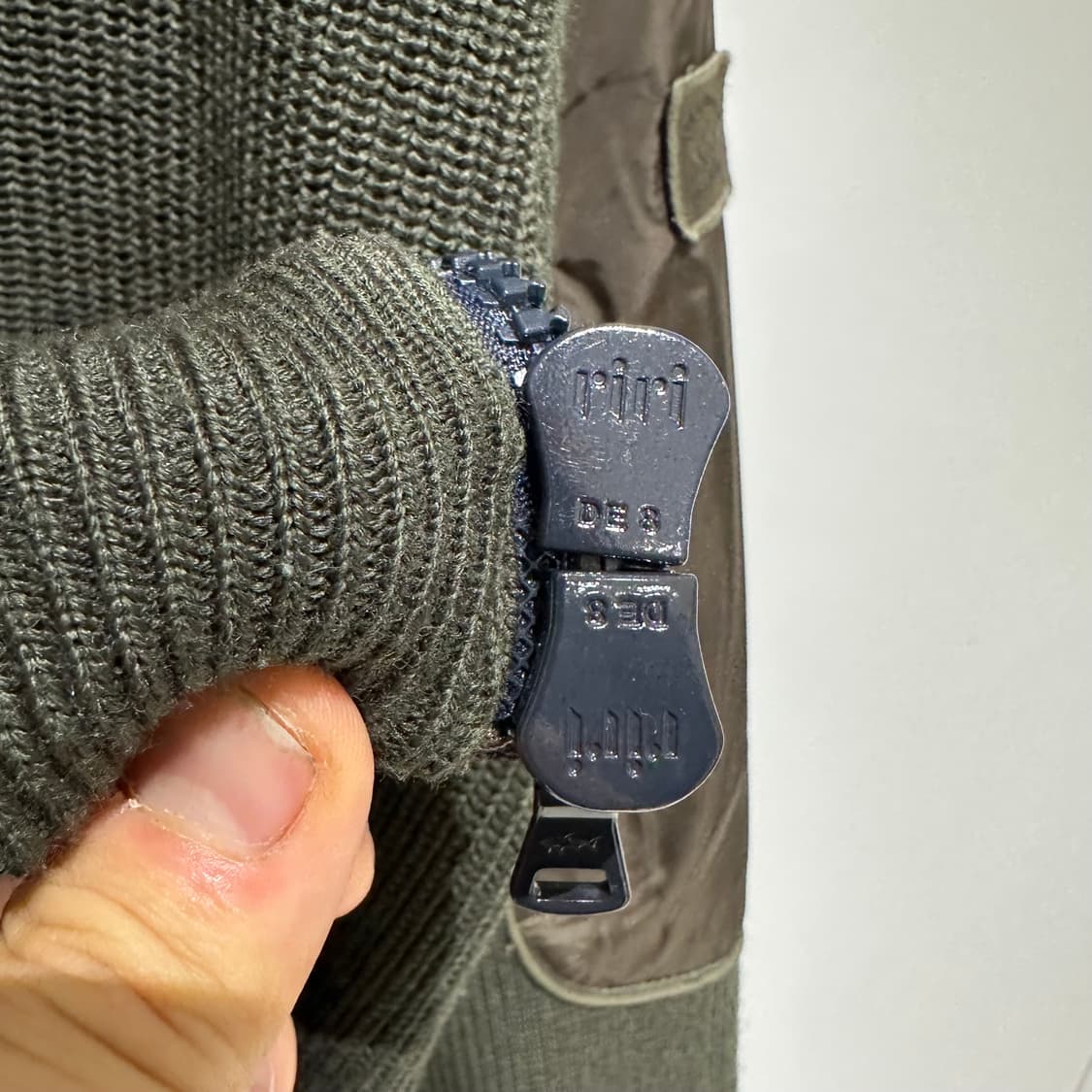 폴앤샤크 텍티컬 리리지퍼 나일론 니트 후드집업 상품이미지9