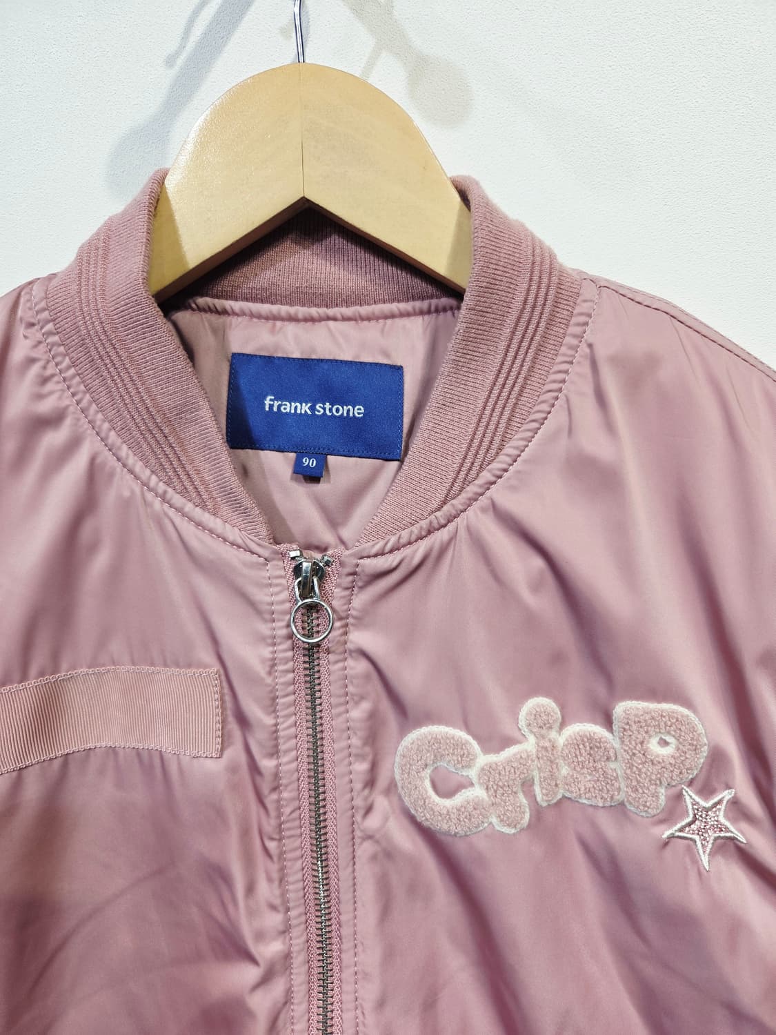 Frank Stone 핑크색 봄버 자켓_90 상품이미지5