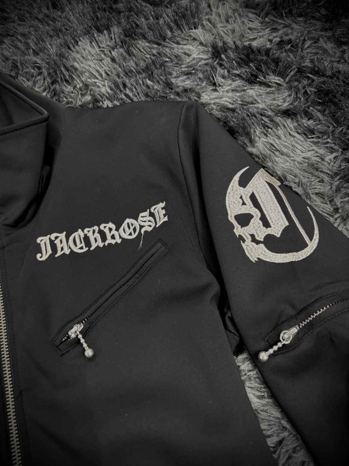 Jack Rose 고딕 로고 y2k 트랙탑 상품이미지3