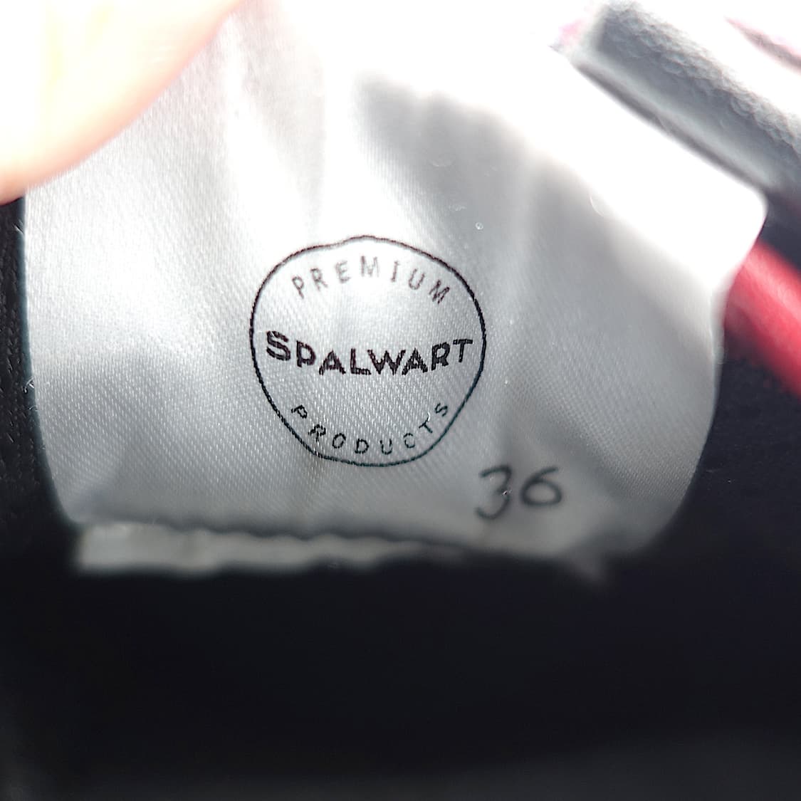 CDG x Spalwart 꼼데가르송 스파워트 벨벳 템포 버건디 스니커즈 상품이미지8